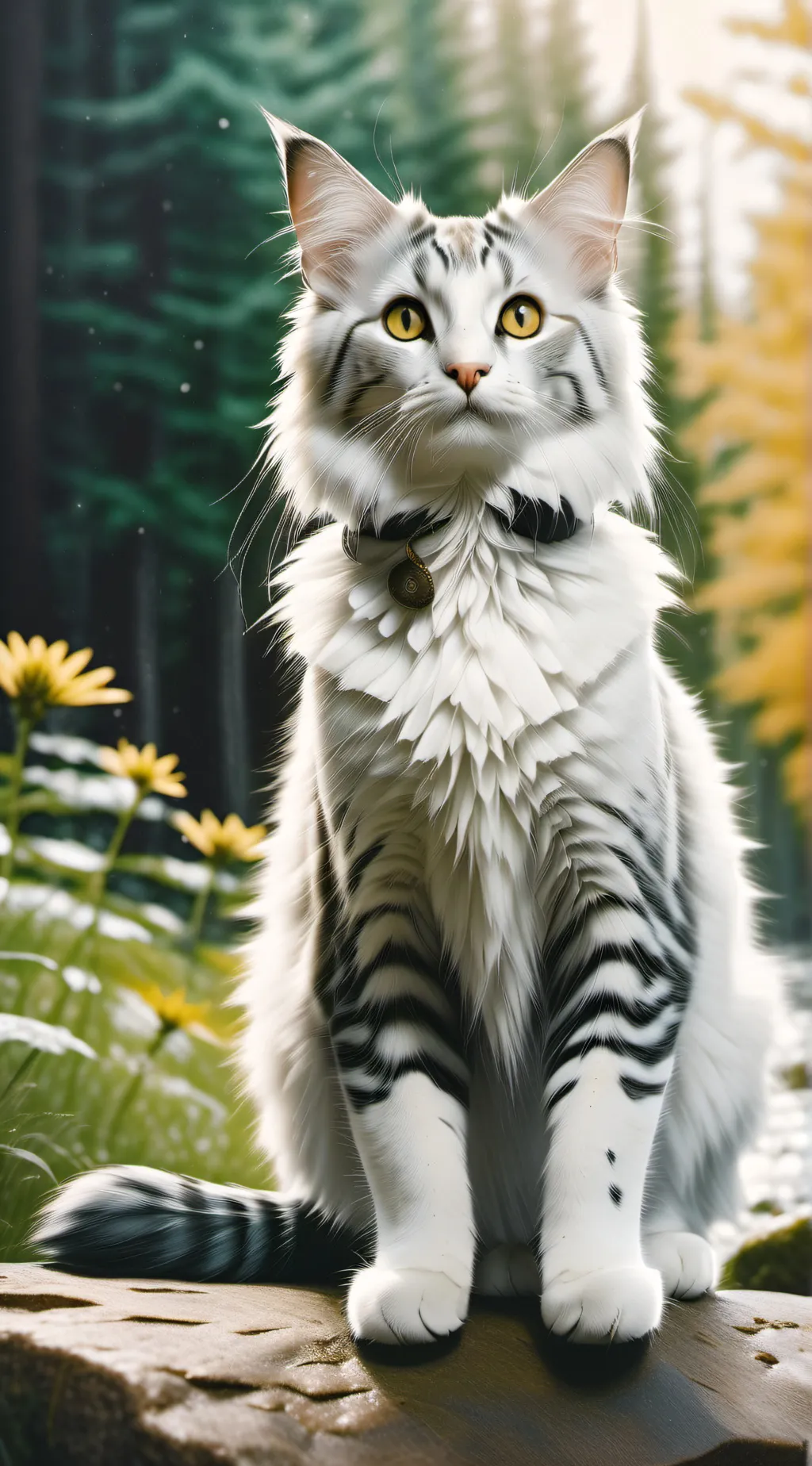 ai character: Cat background