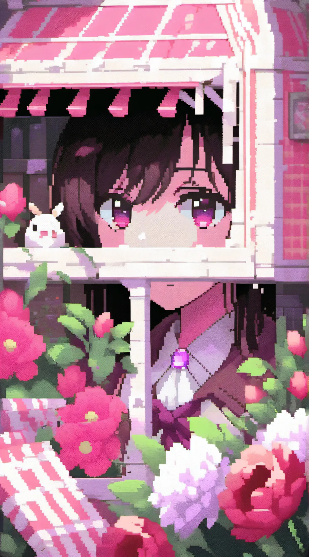 ai character: Danielle  background