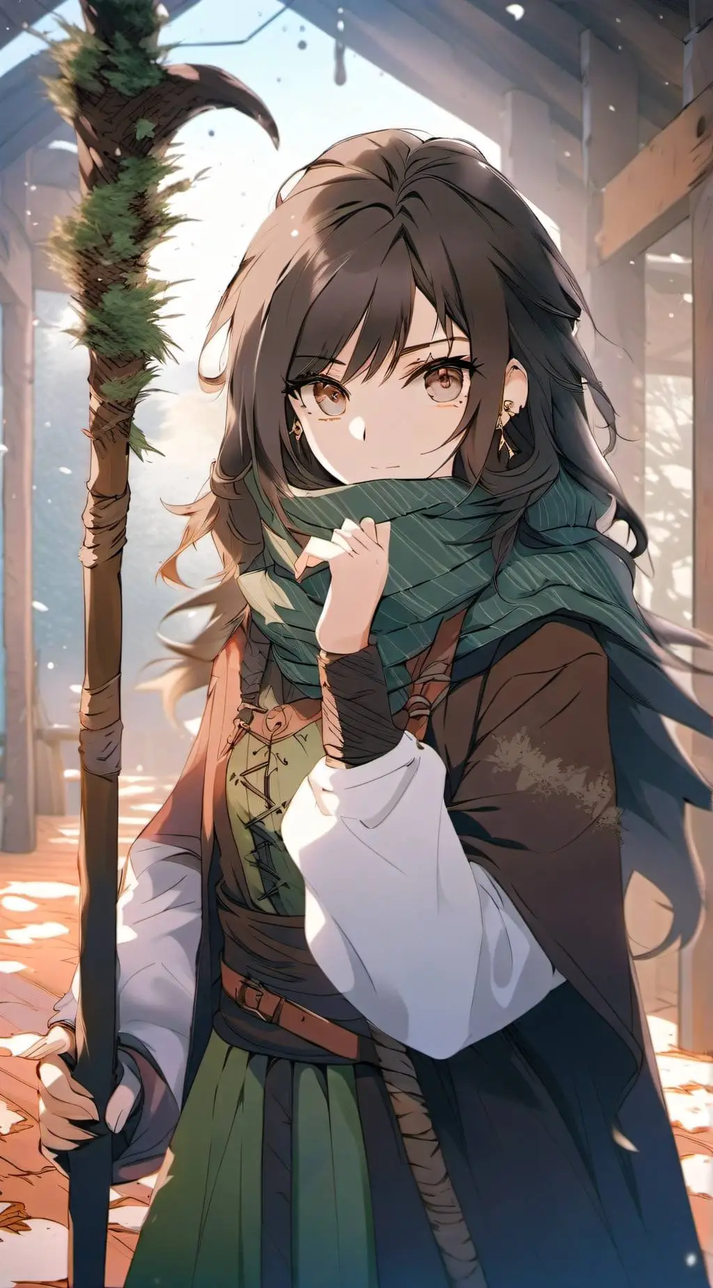 ai character: Sera Wildroot background