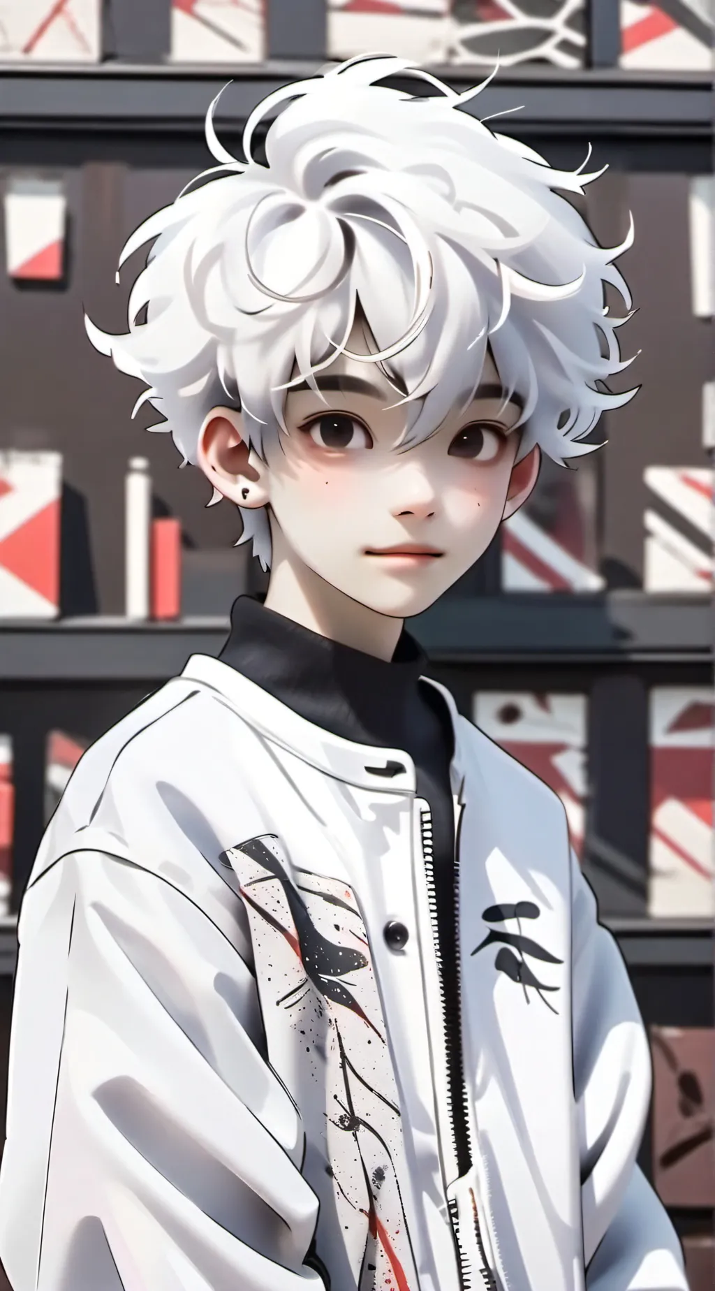 ai character: Melon background