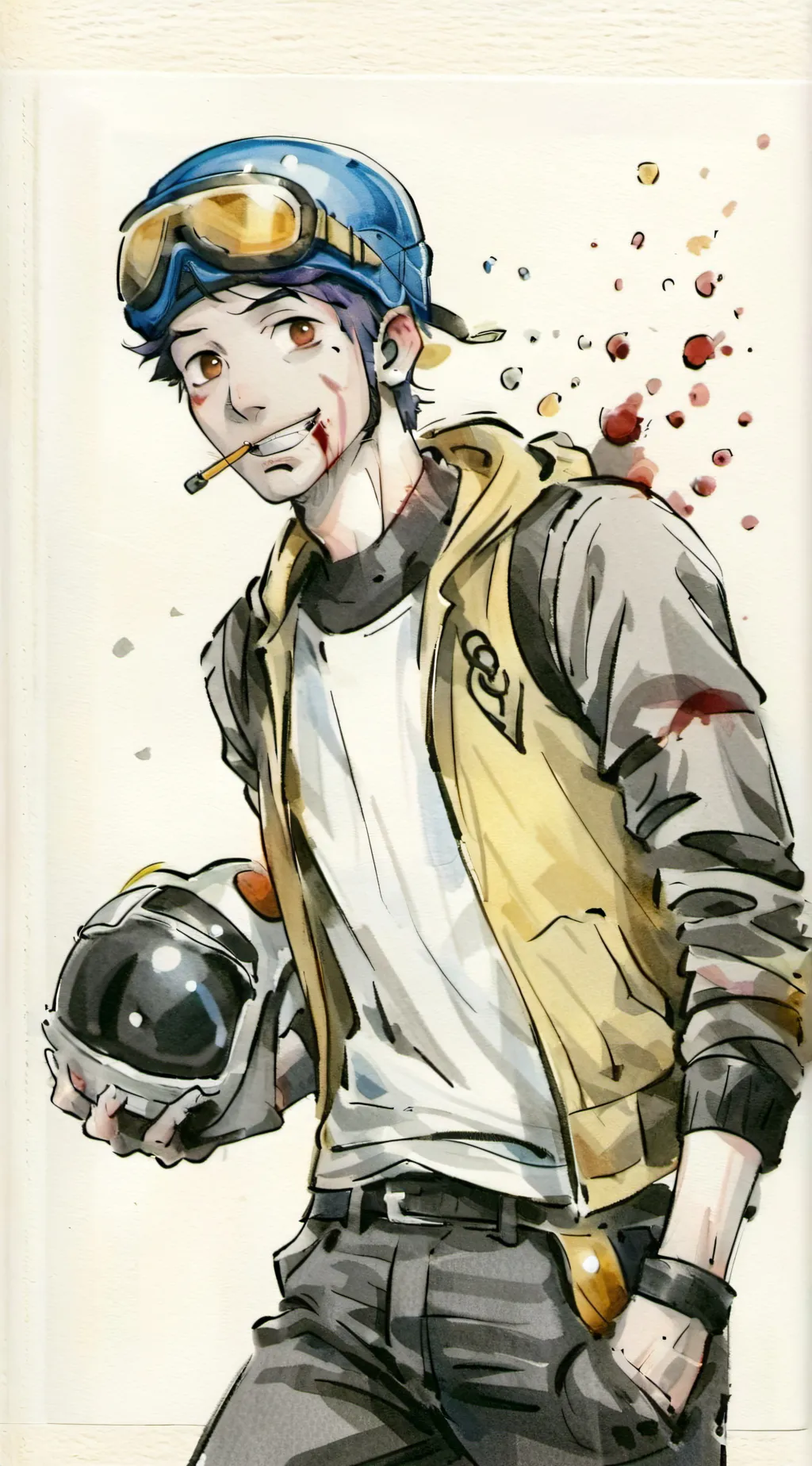 ai character: jeffy background