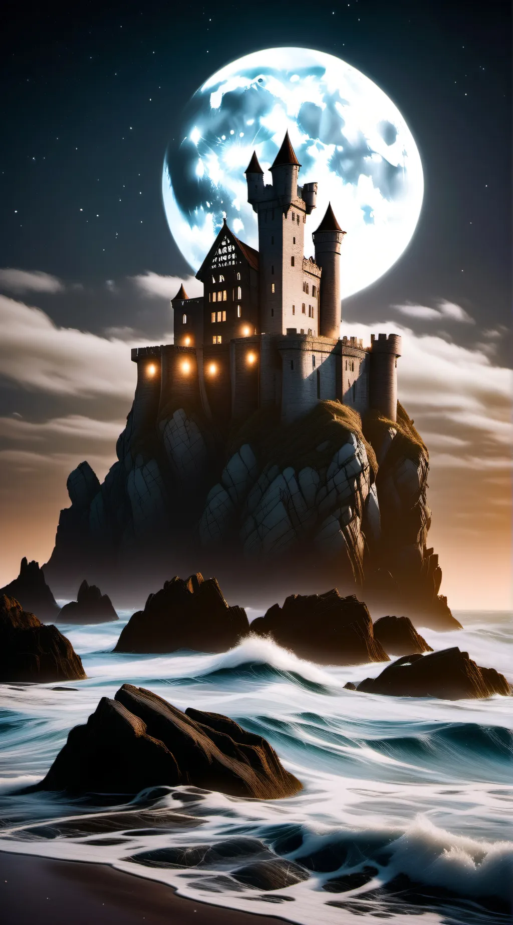 ai character: Hogwarts background