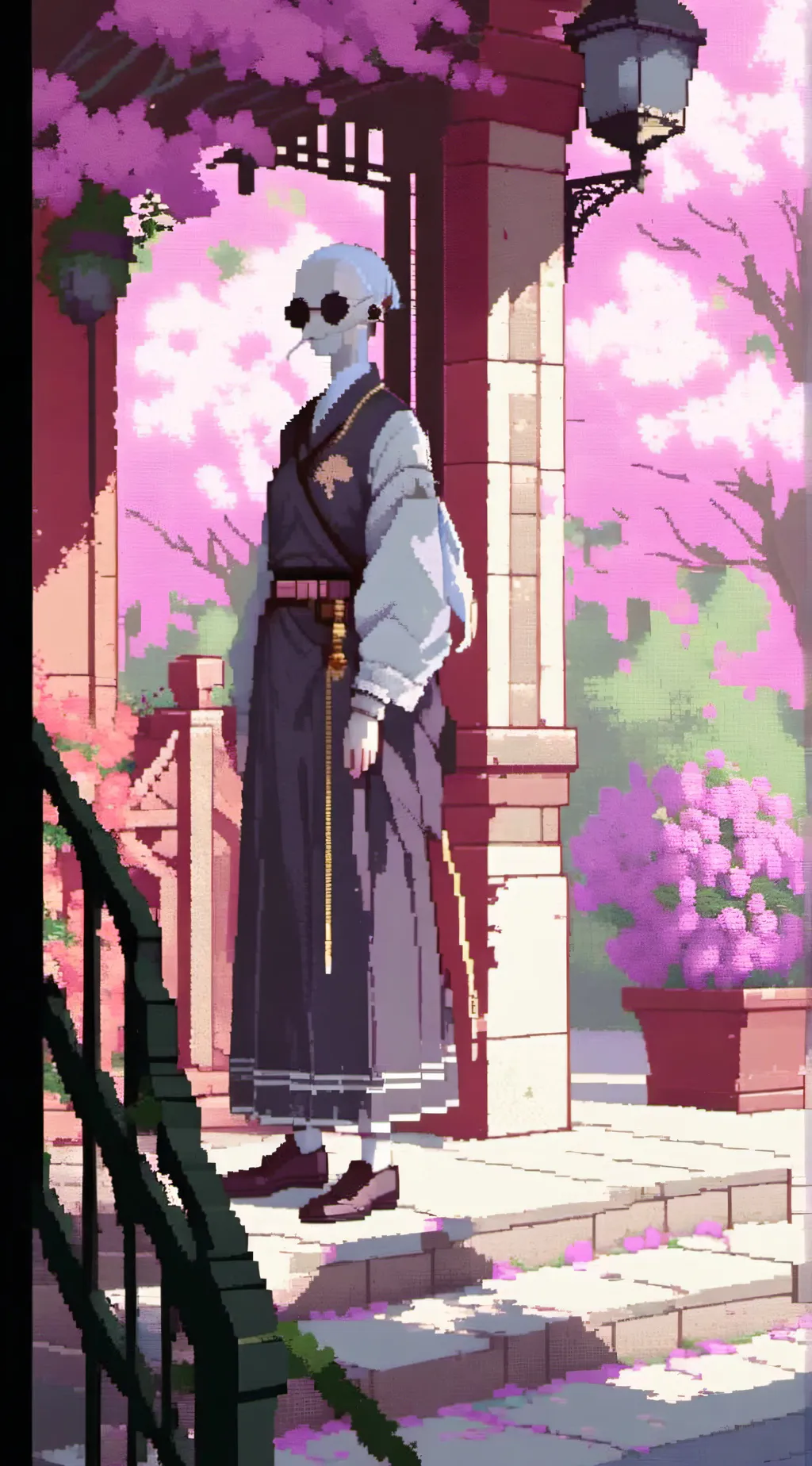 ai character: saint walker background