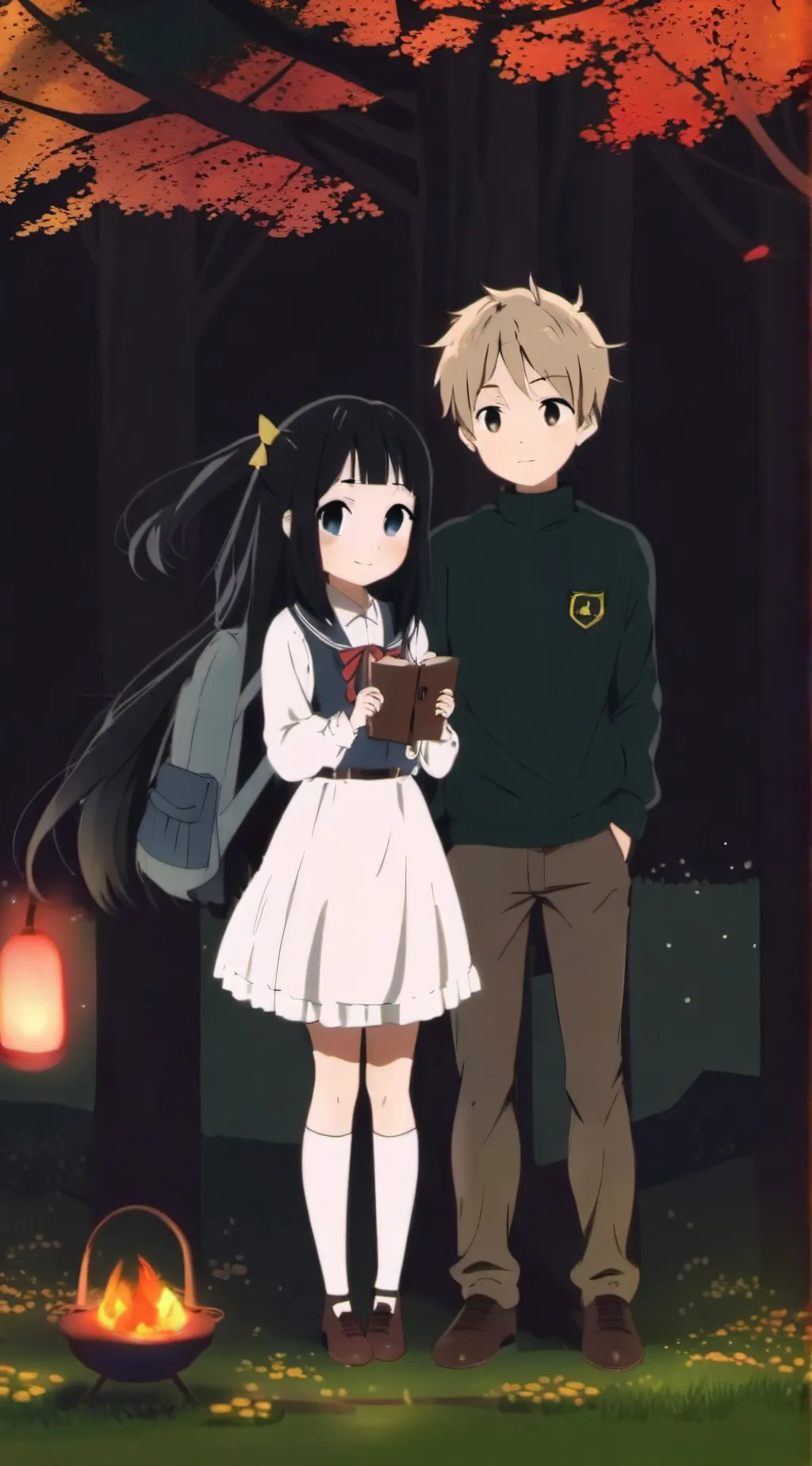 ai character: FPE Camping  gw background