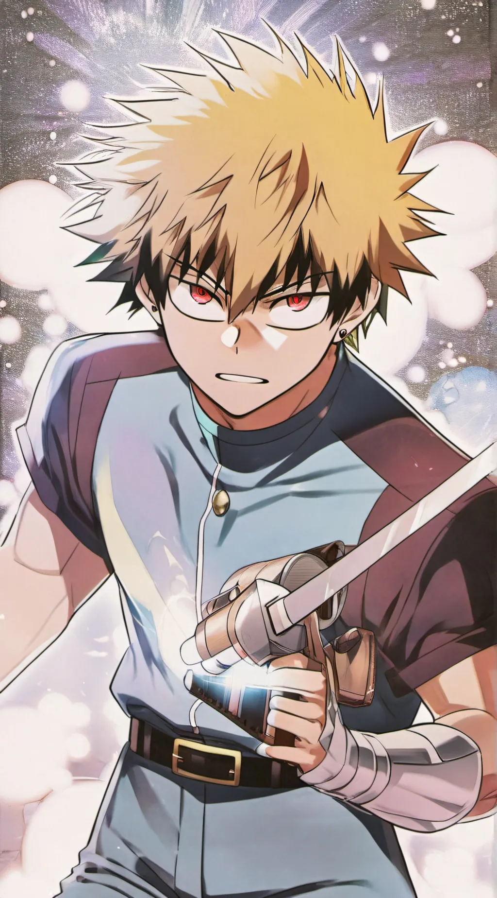ai character: bakugo background