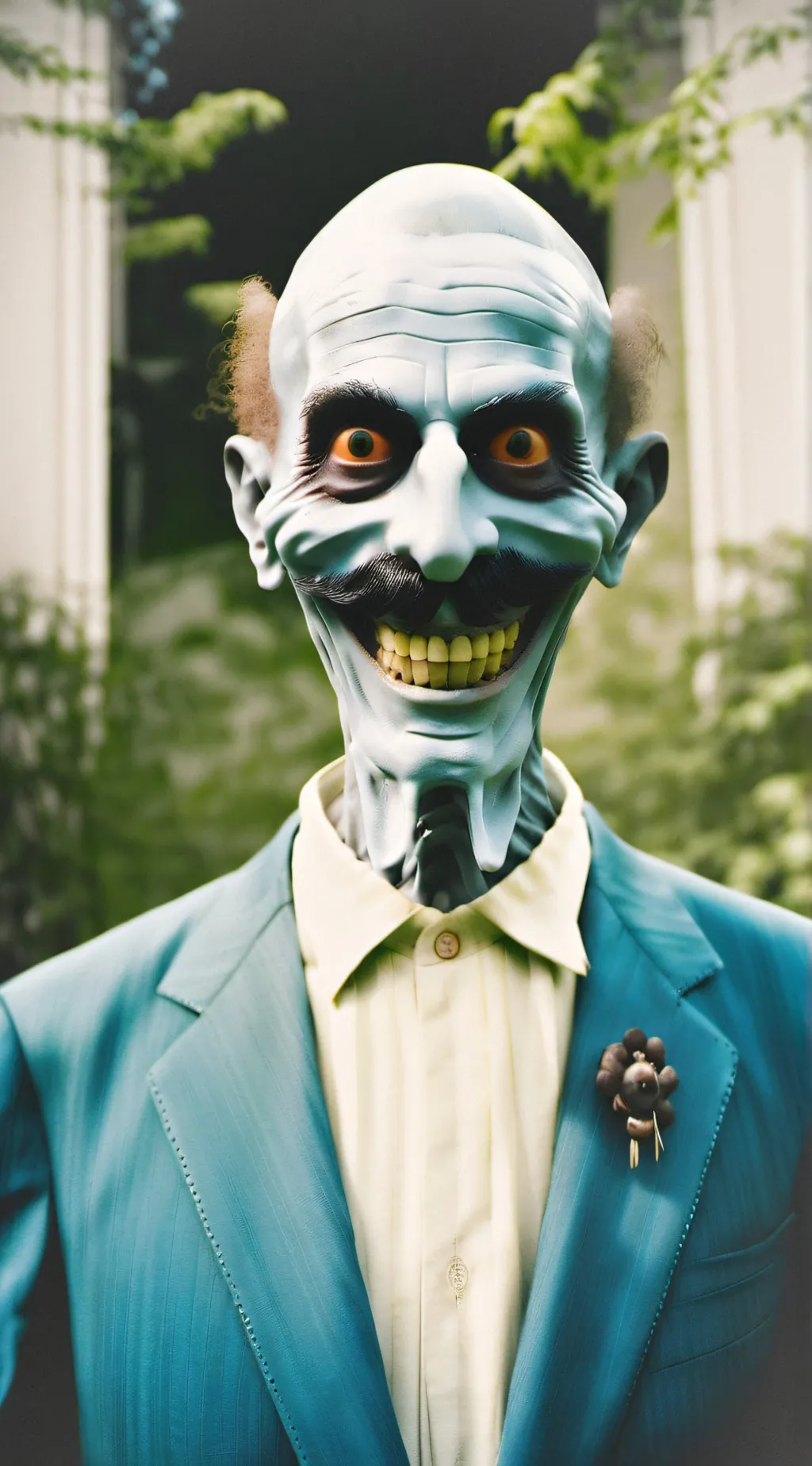 ai character: sir.creepanstine background