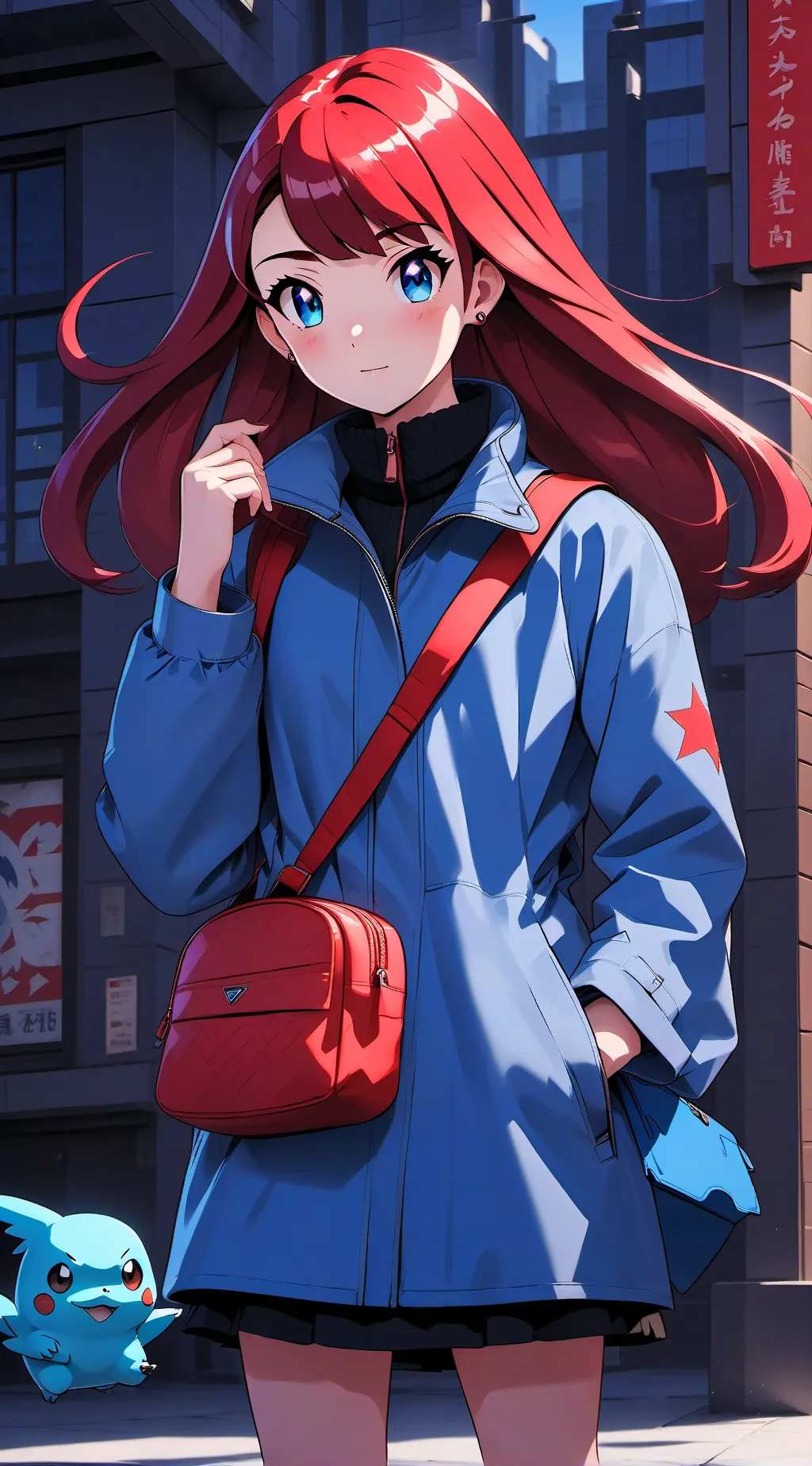 ai character: milly  background