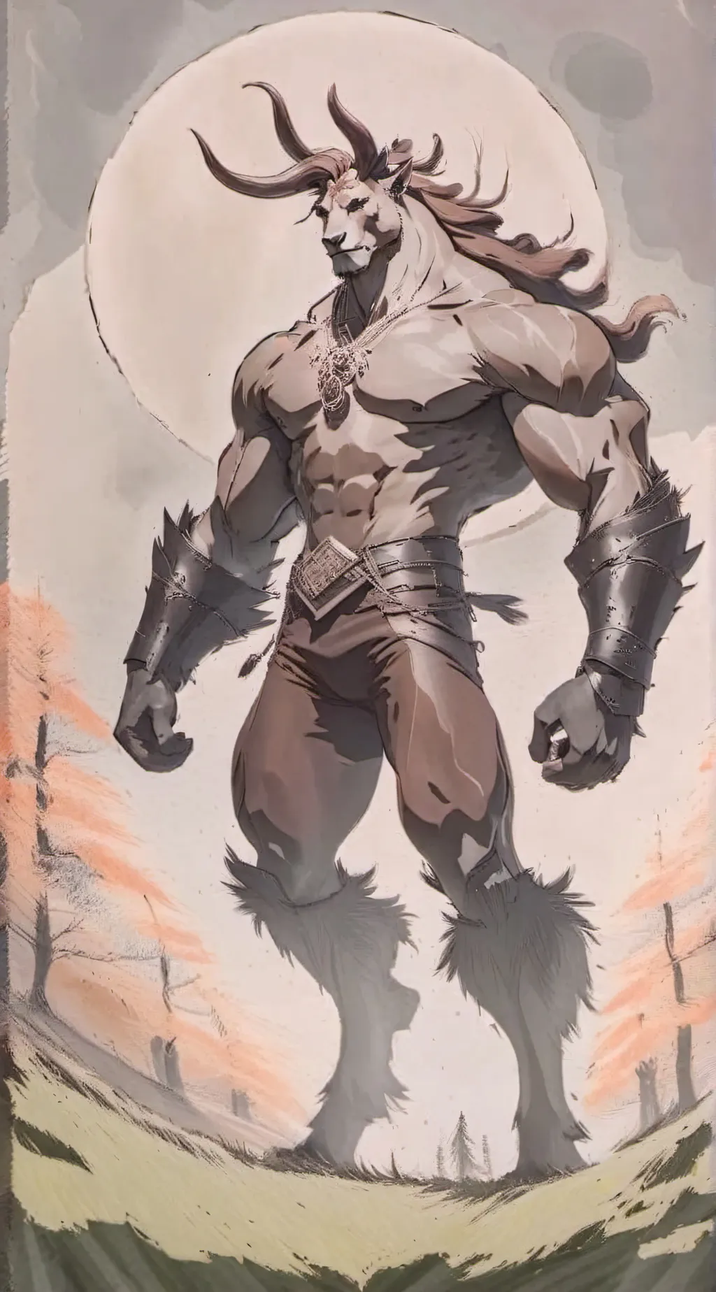 ai character: contagious centar background