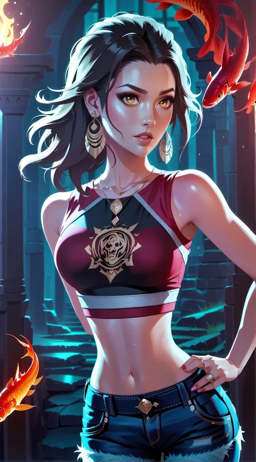 ai character: Emilia background