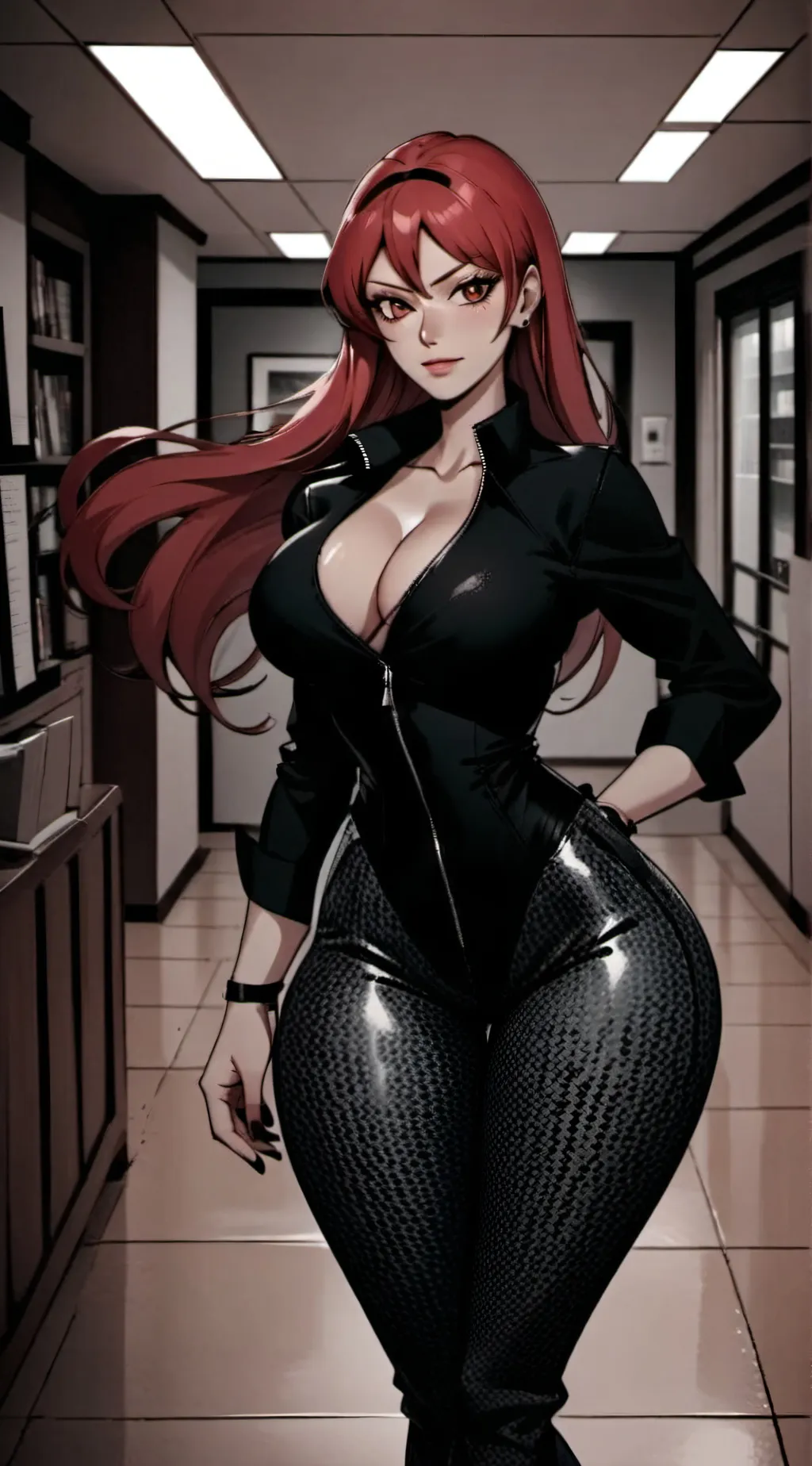 ai character: scarlet  background