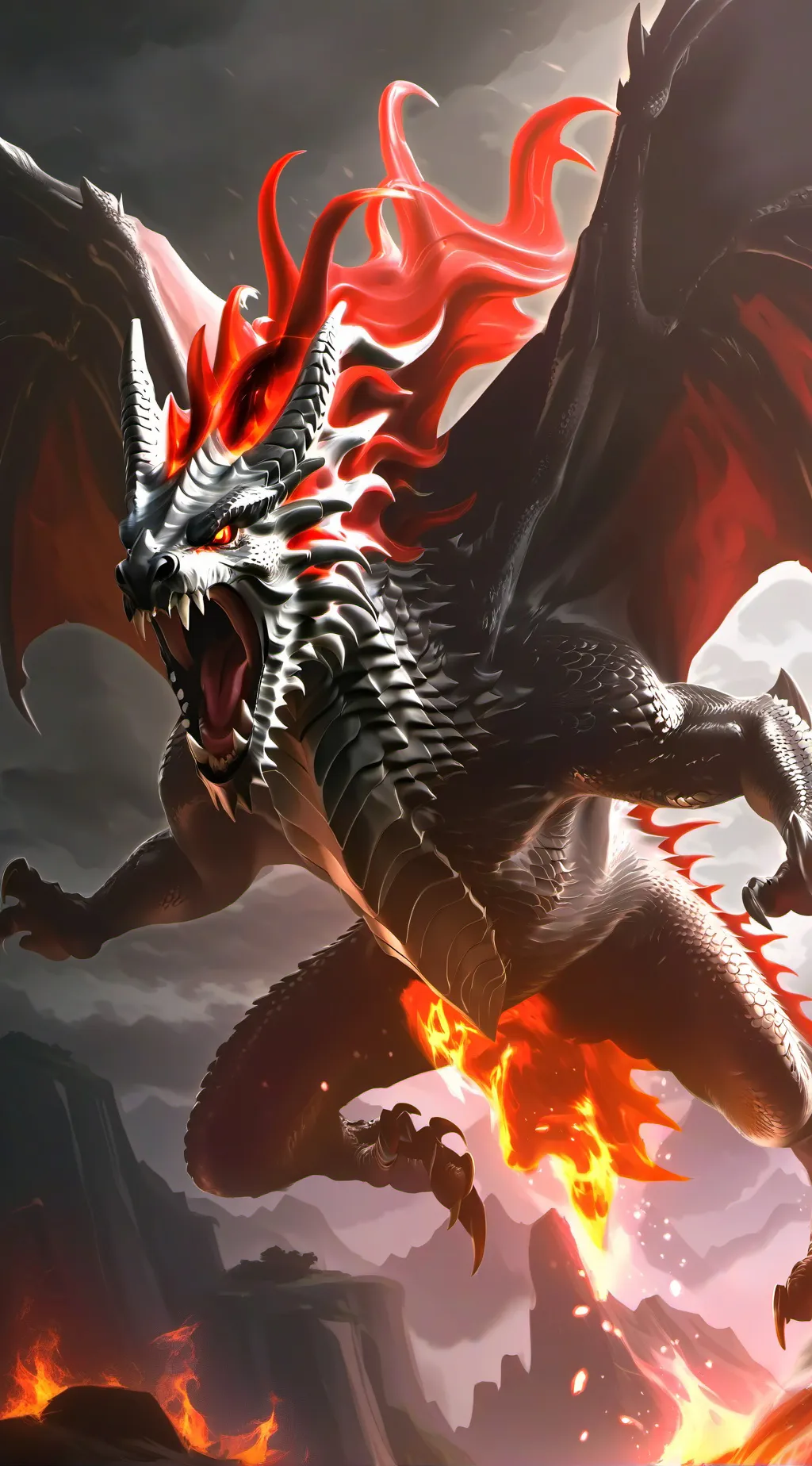 ai character: drgaon school background