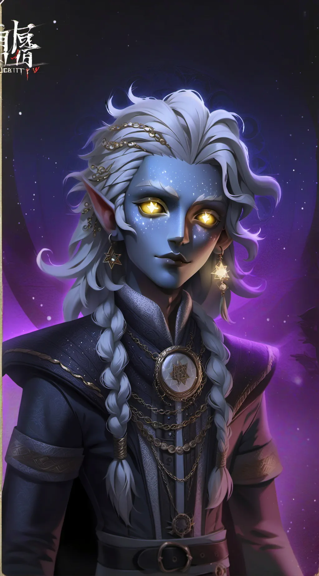 ai character: Orion  background