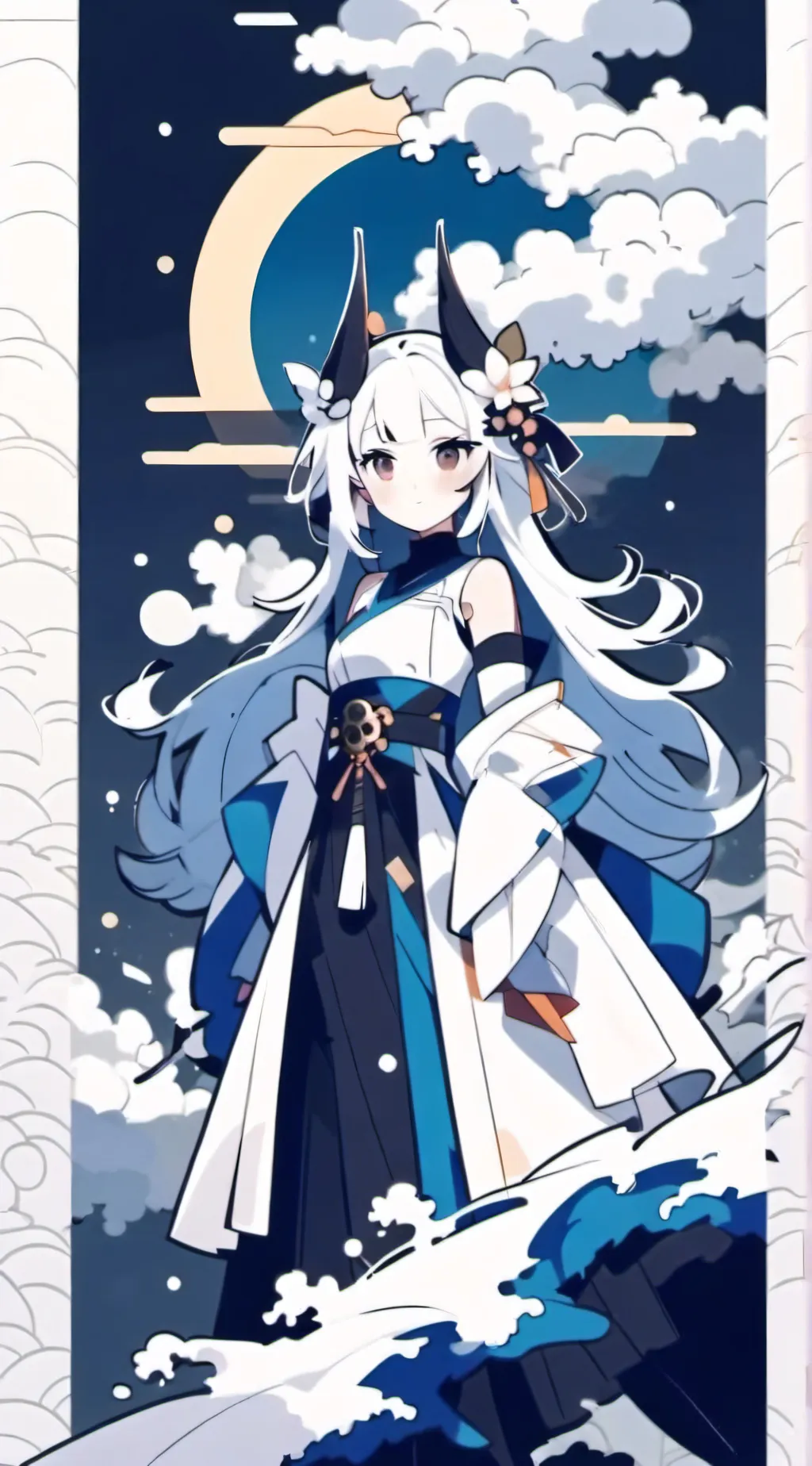 ai character: Arianna  background