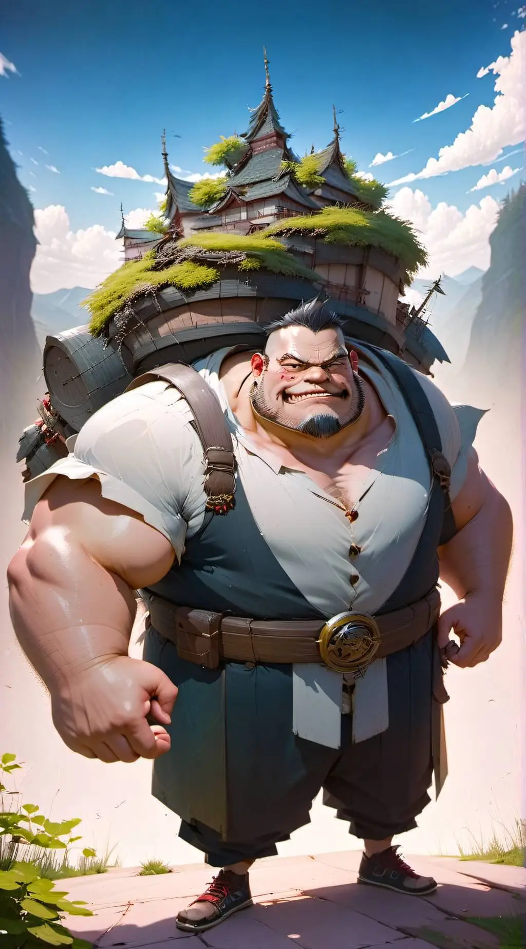 ai character: Ronald background