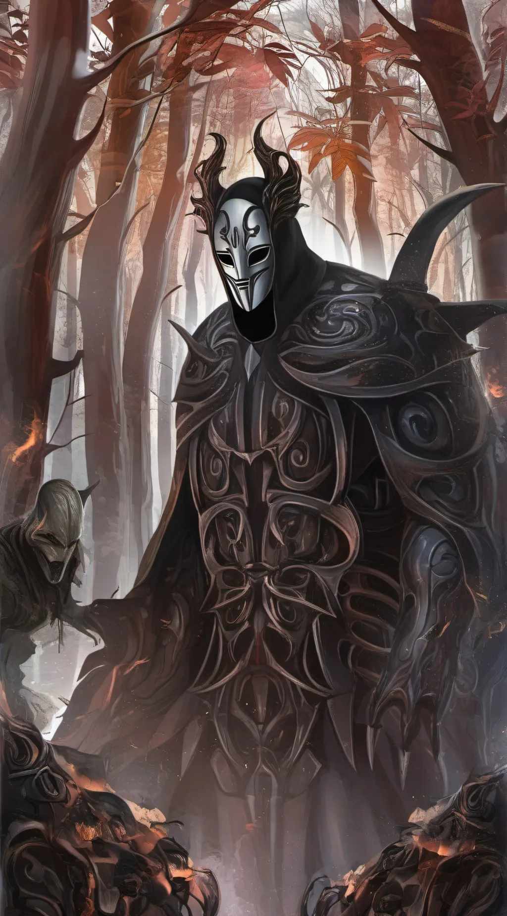 ai character: ☩THE SLAYER☄︎ background