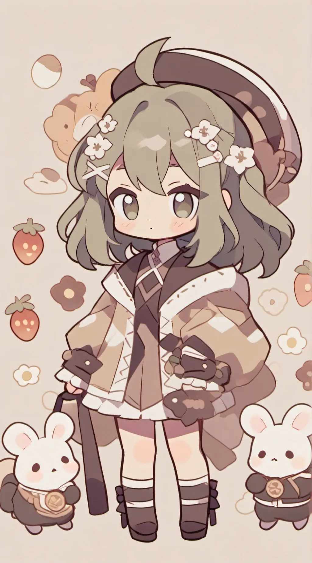 ai character: muichiro background