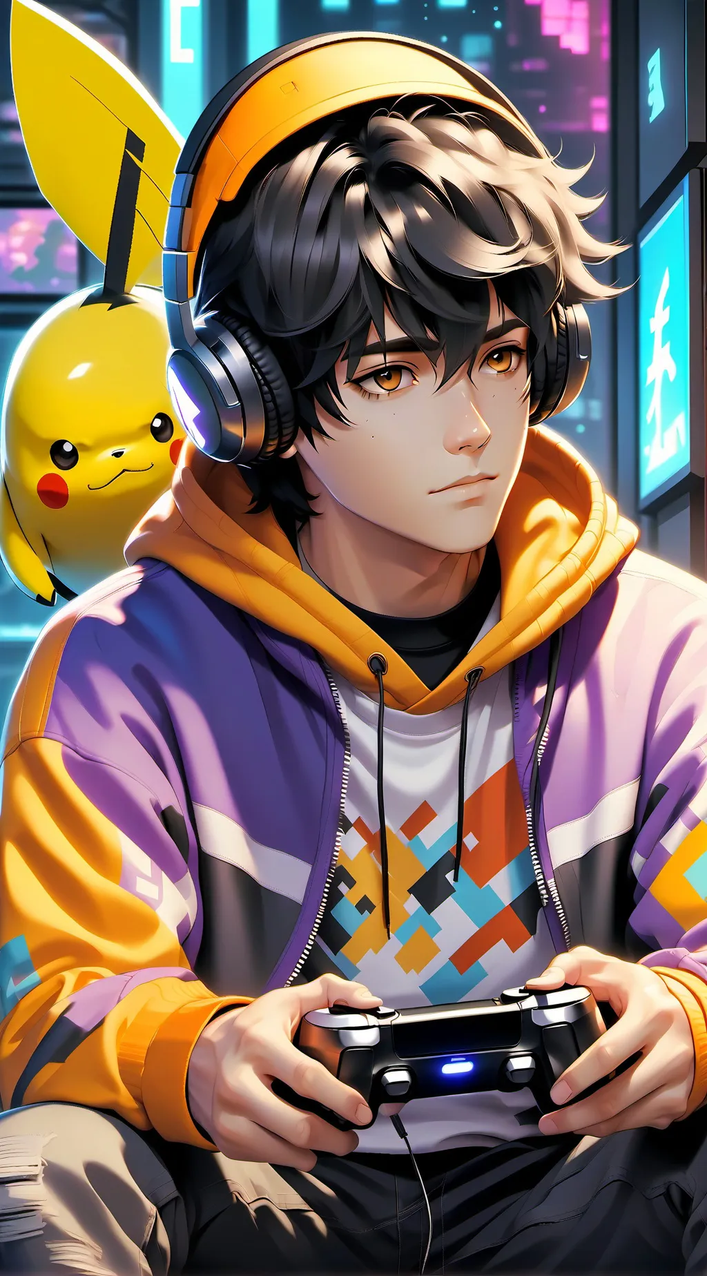 ai character: brayy background