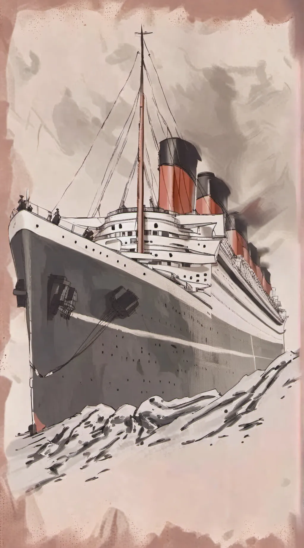 ai character: fpe titanic au background