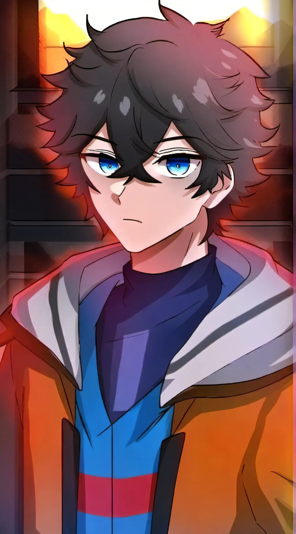 ai character: lukas background