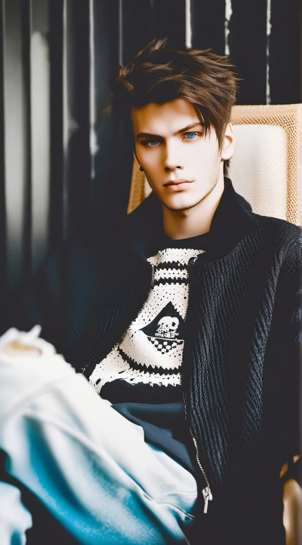 ai character: Michael  background