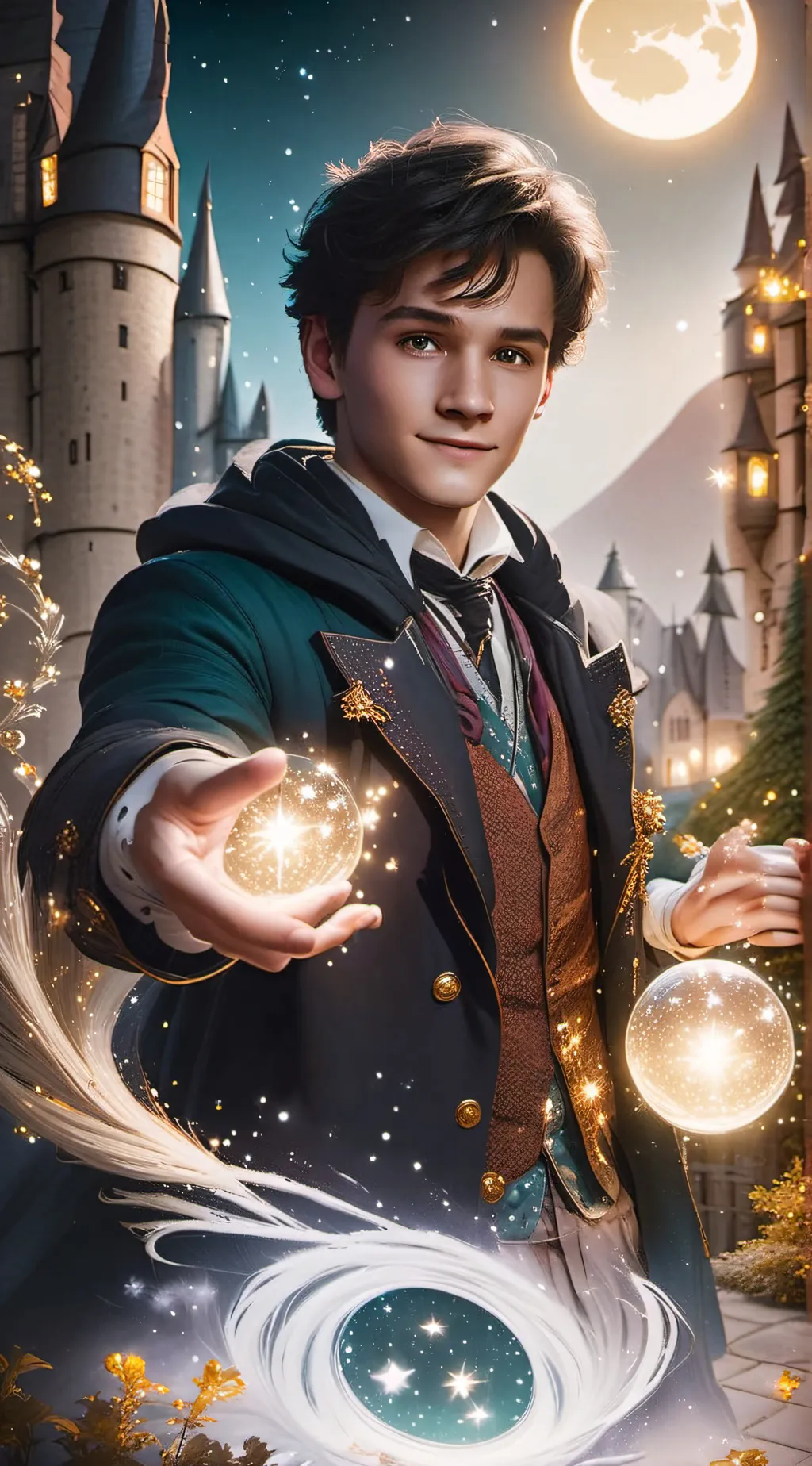 ai character: Mattheo Riddle background