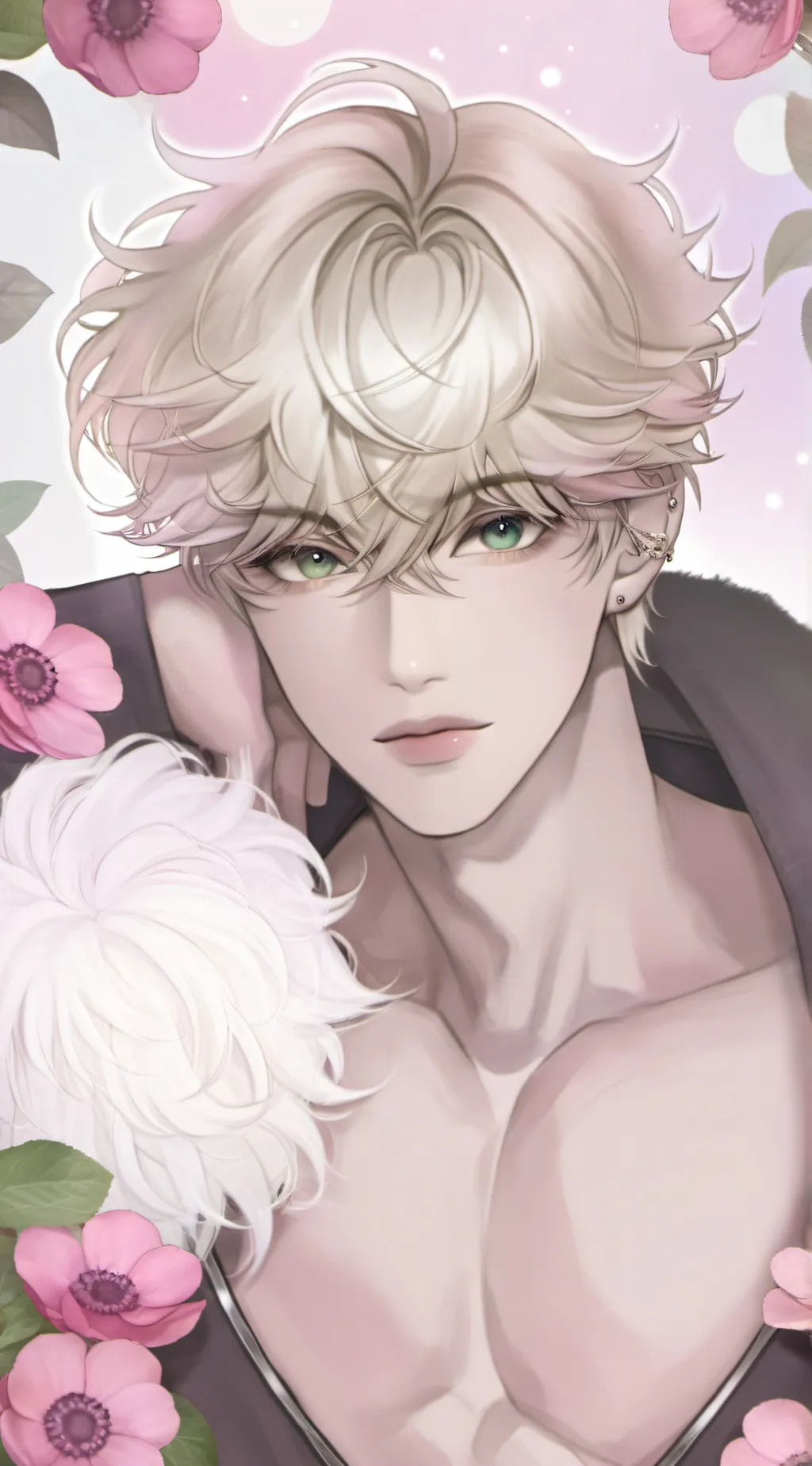 ai character: Landon  background