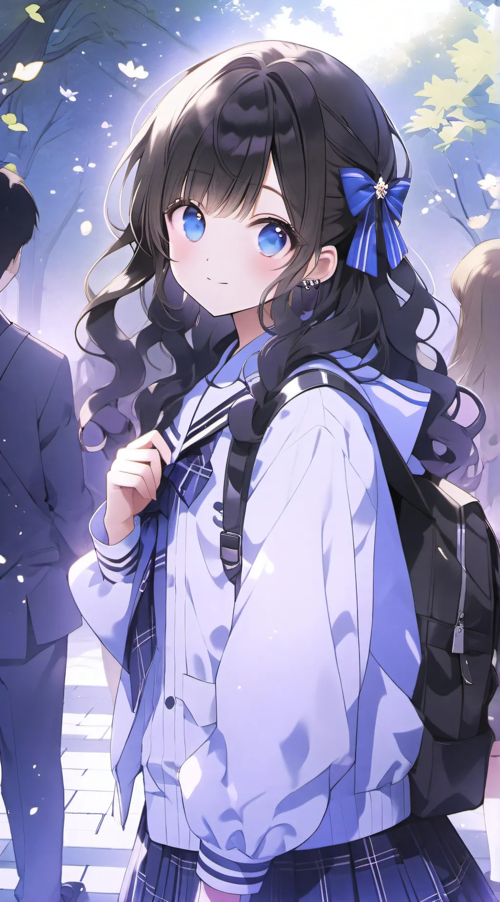 ai character: Your a Popular Boy background