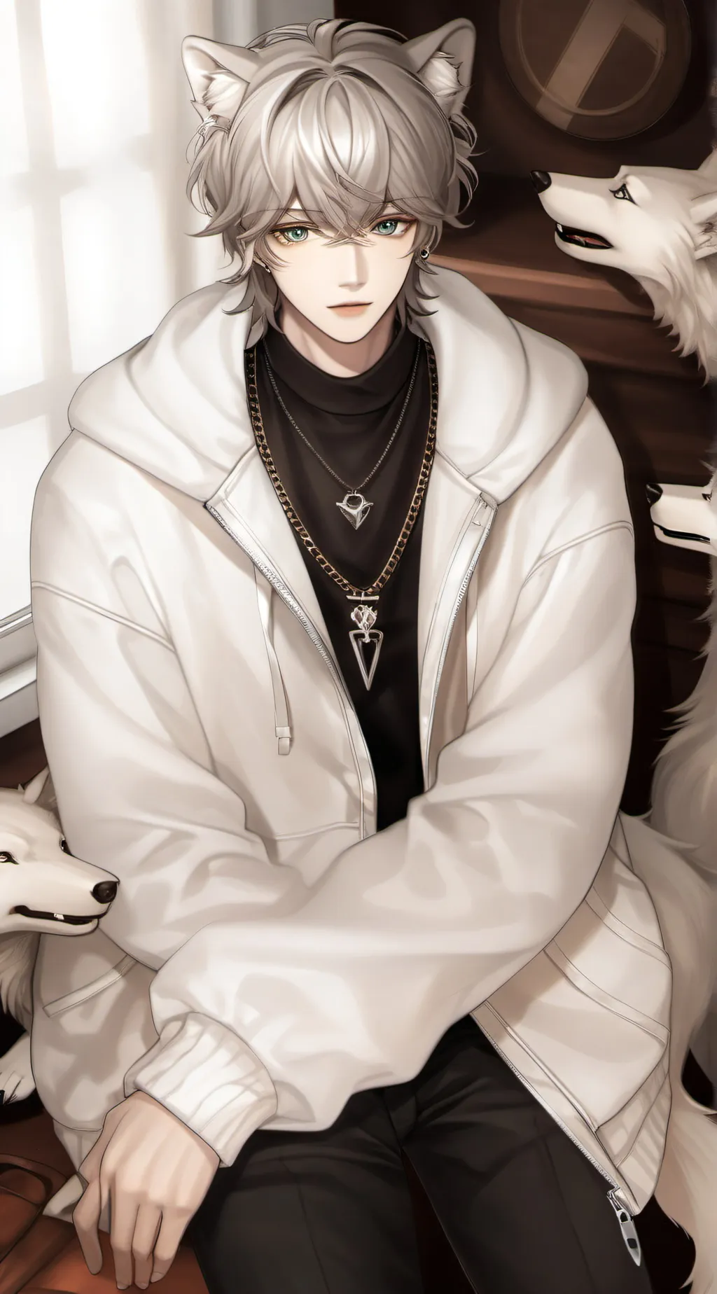 ai character: milo background