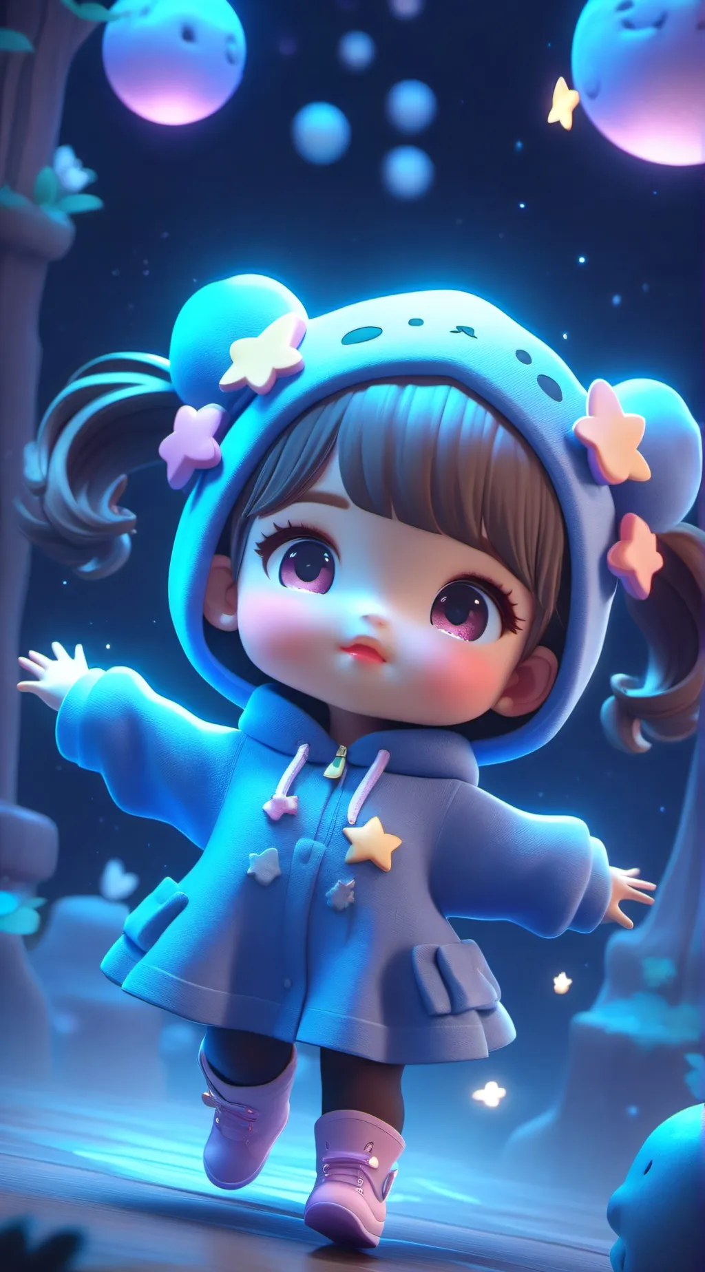 ai character: family Best  background