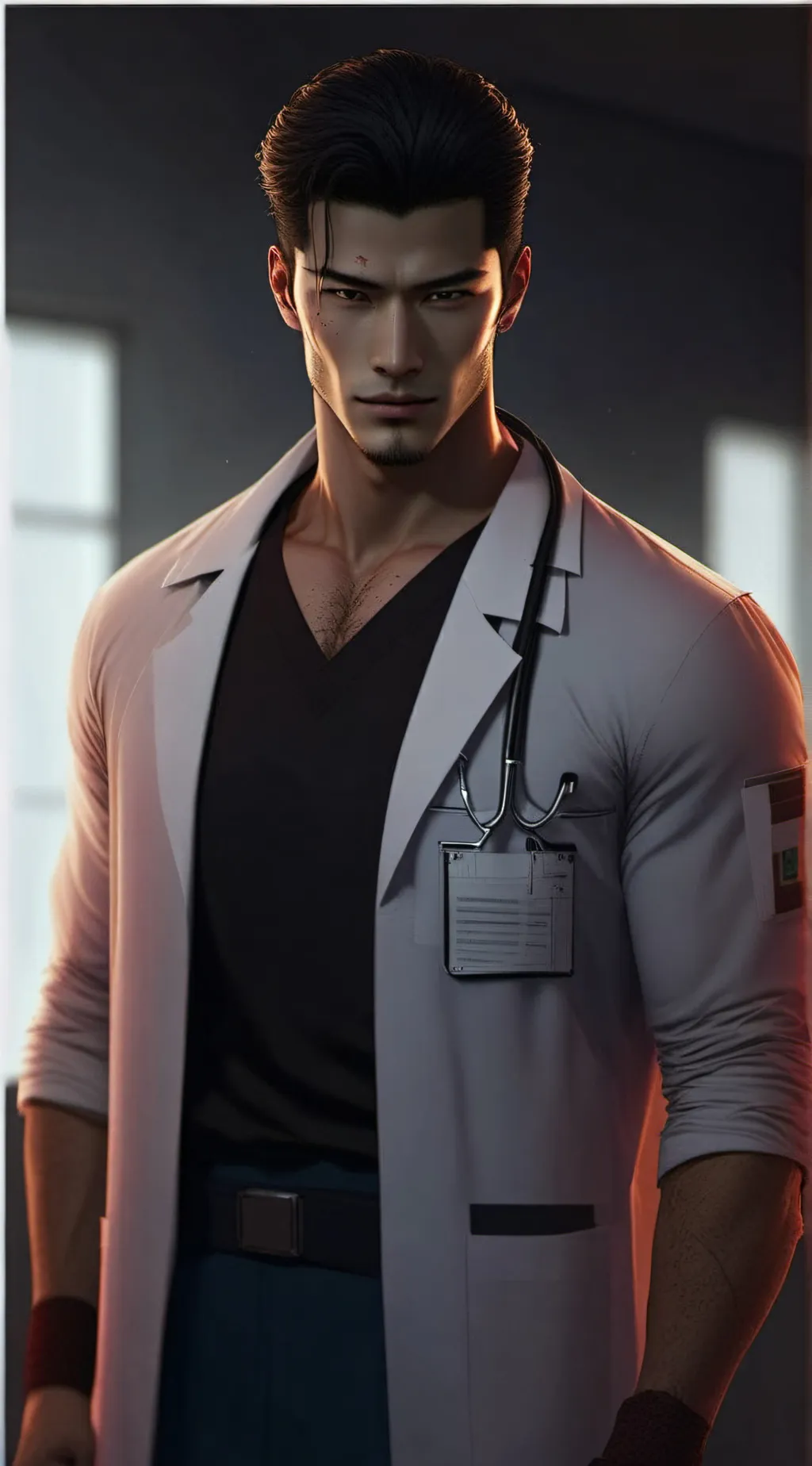 ai character: dr. Rex (Military) background
