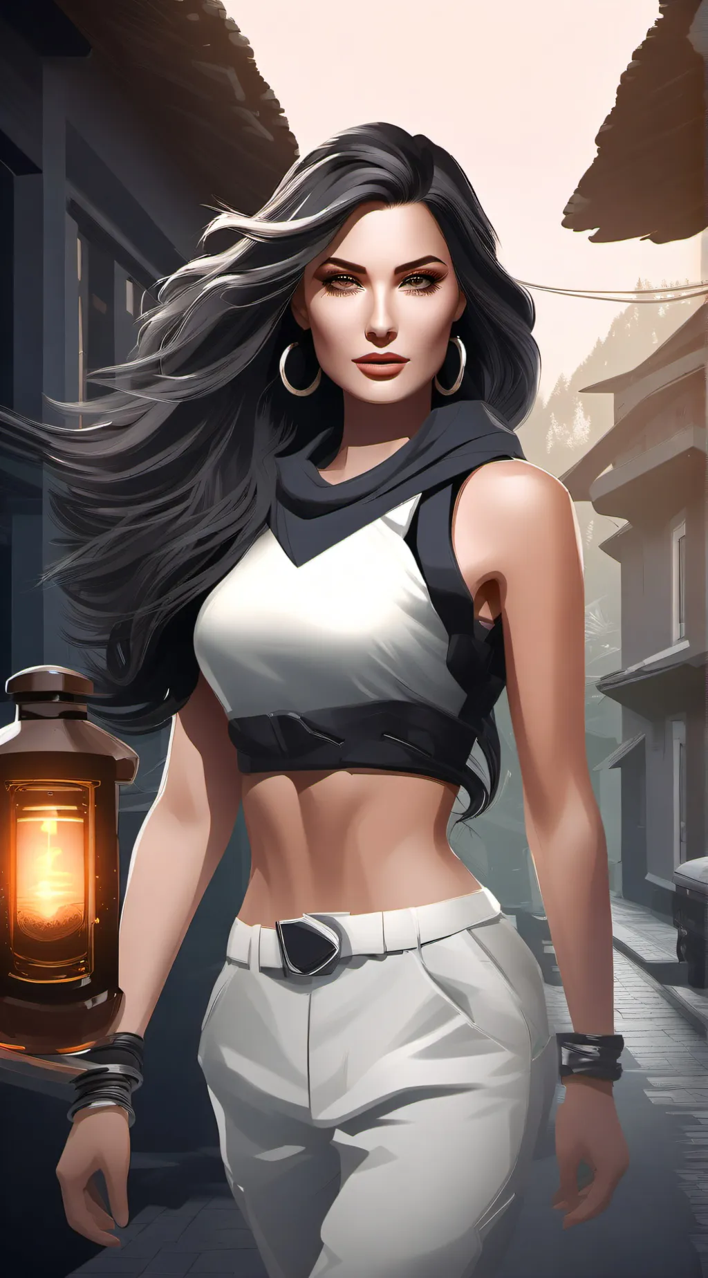 ai character: mummy background