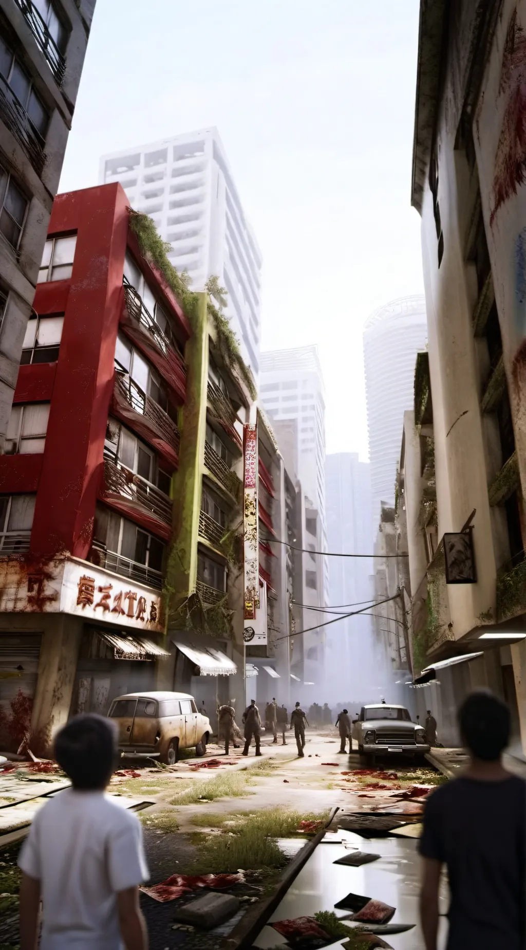 ai character: Zombies And Death background