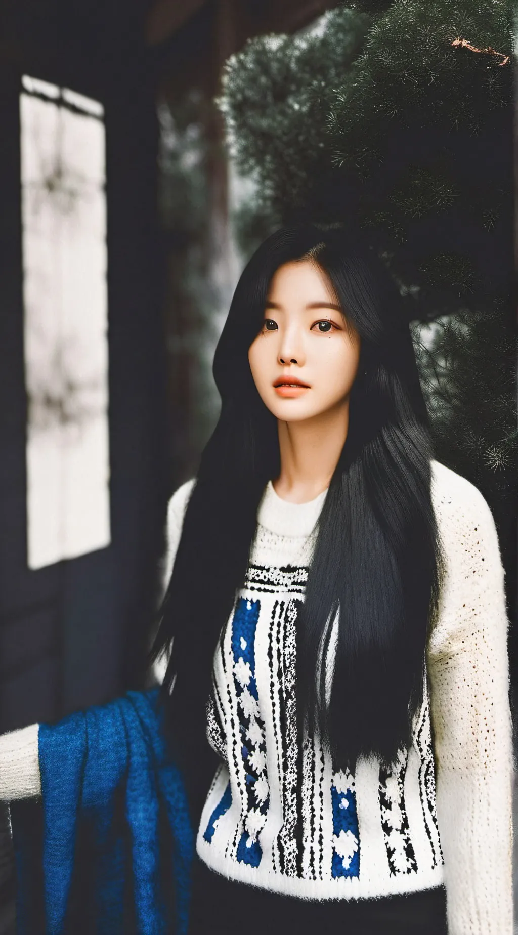 ai character: Lisa Mel background