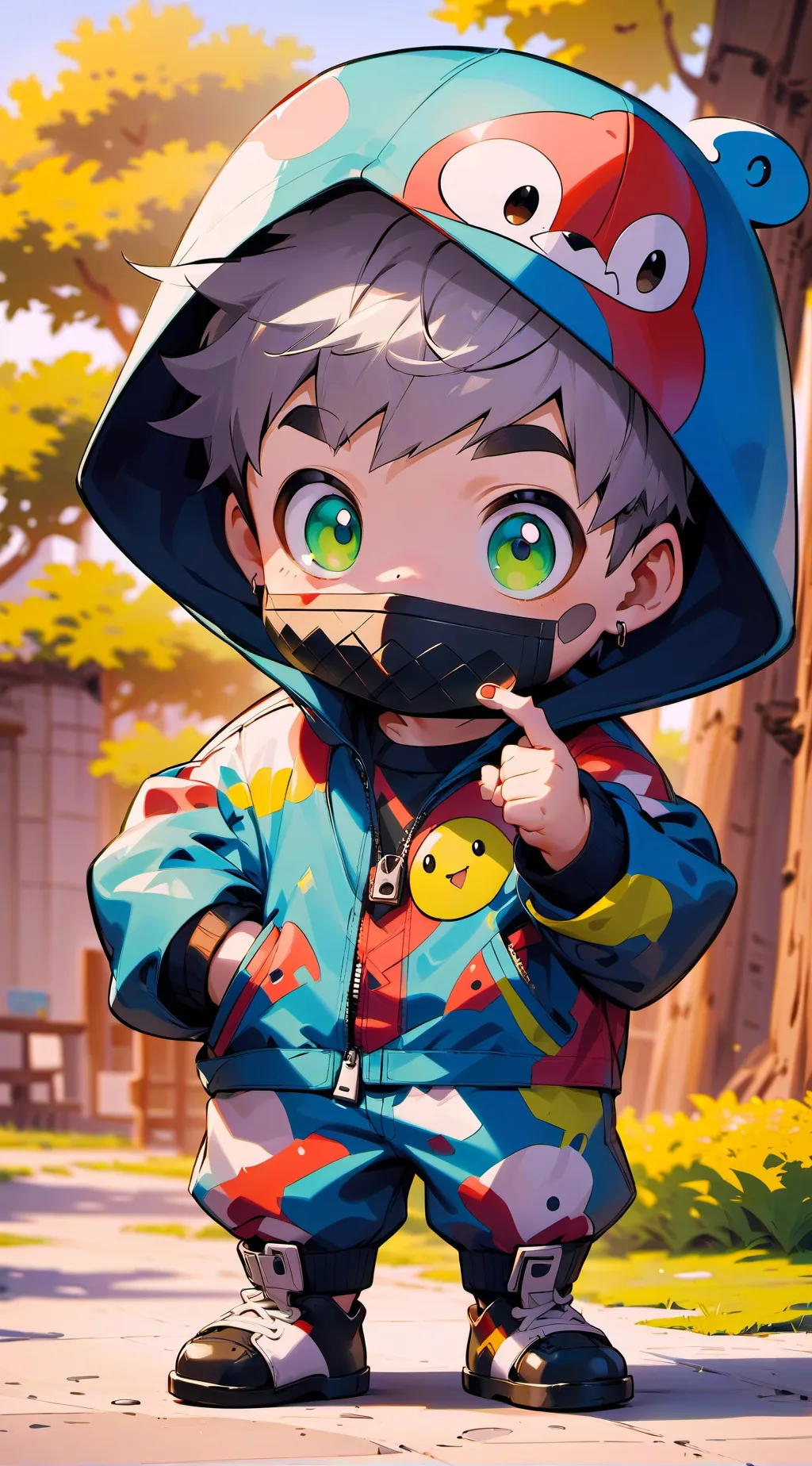 ai character: Babysitter/jake background