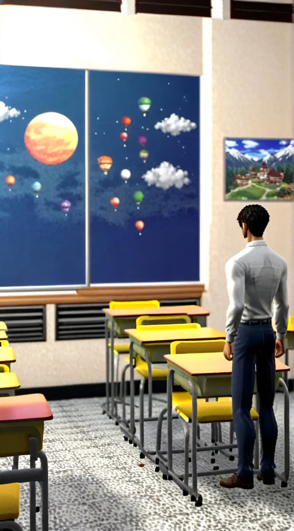 ai character: Fpe school  background