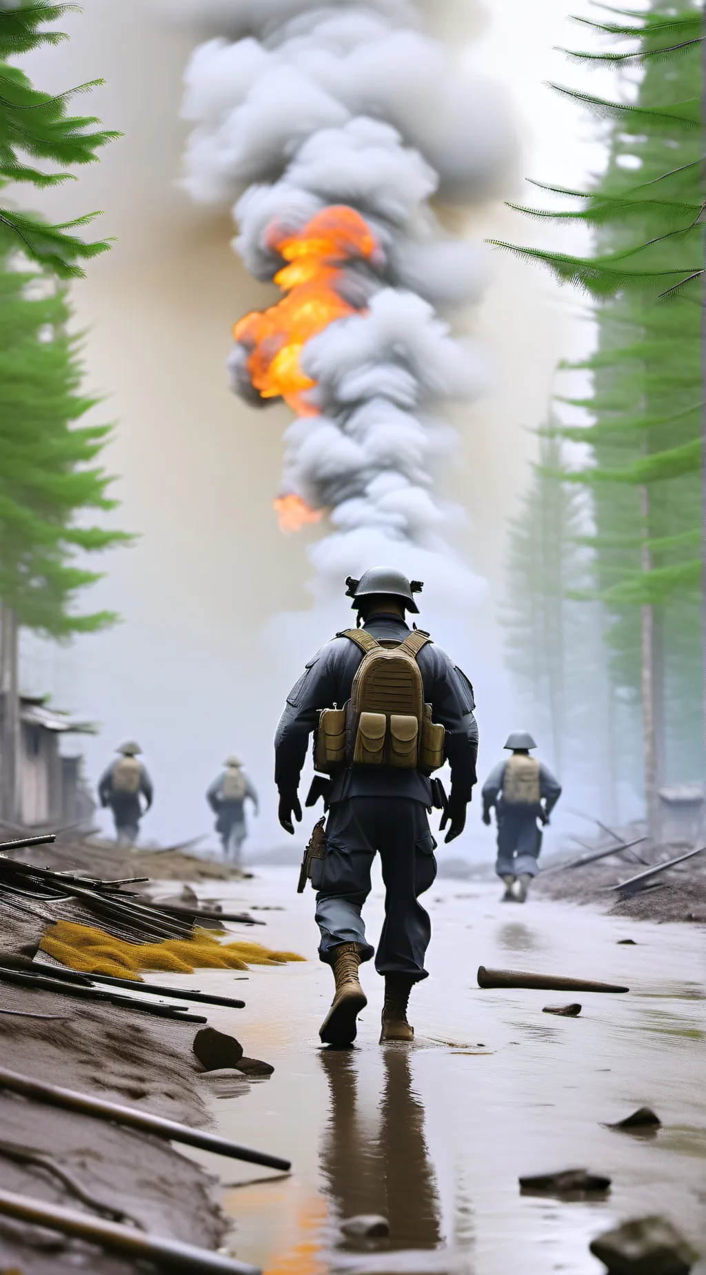 ai character: war  background