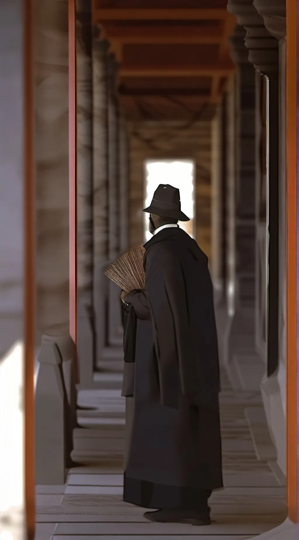 ai character: stop background