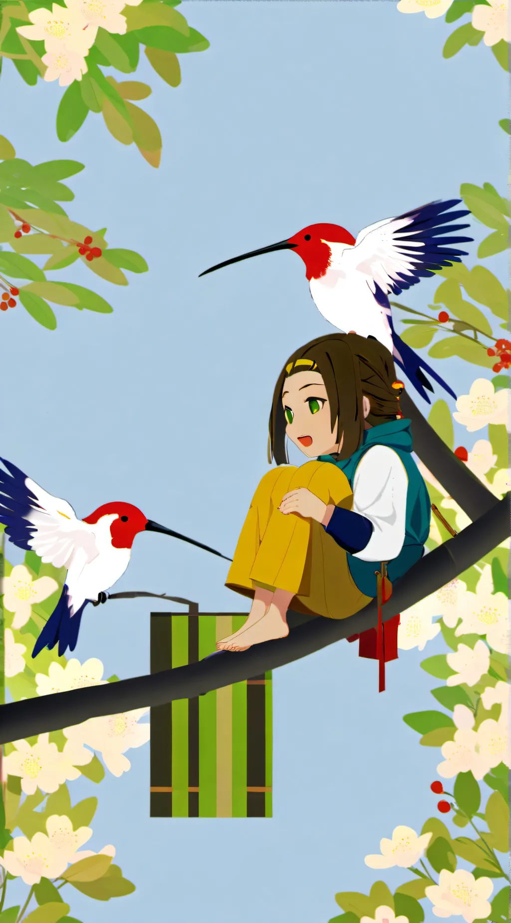 ai character: You’re caretaker  background