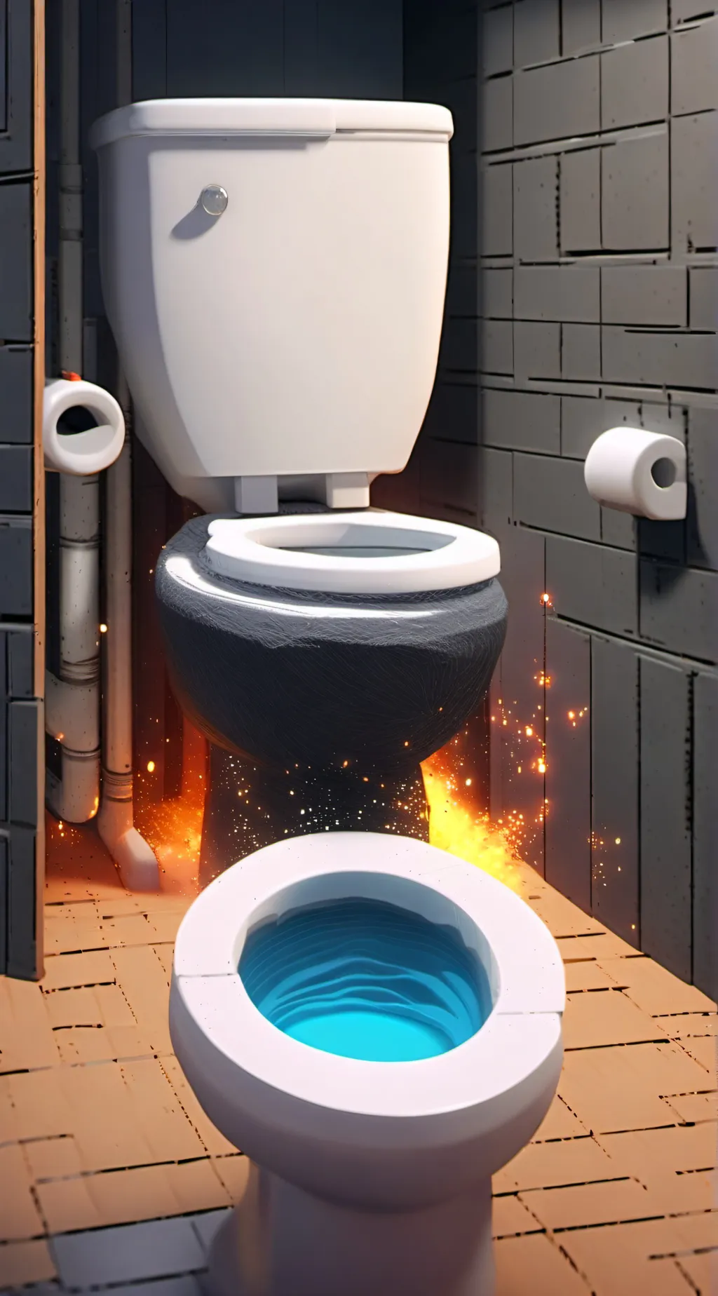 Talkie AI - Chat with JAX VS SKIBIDI 