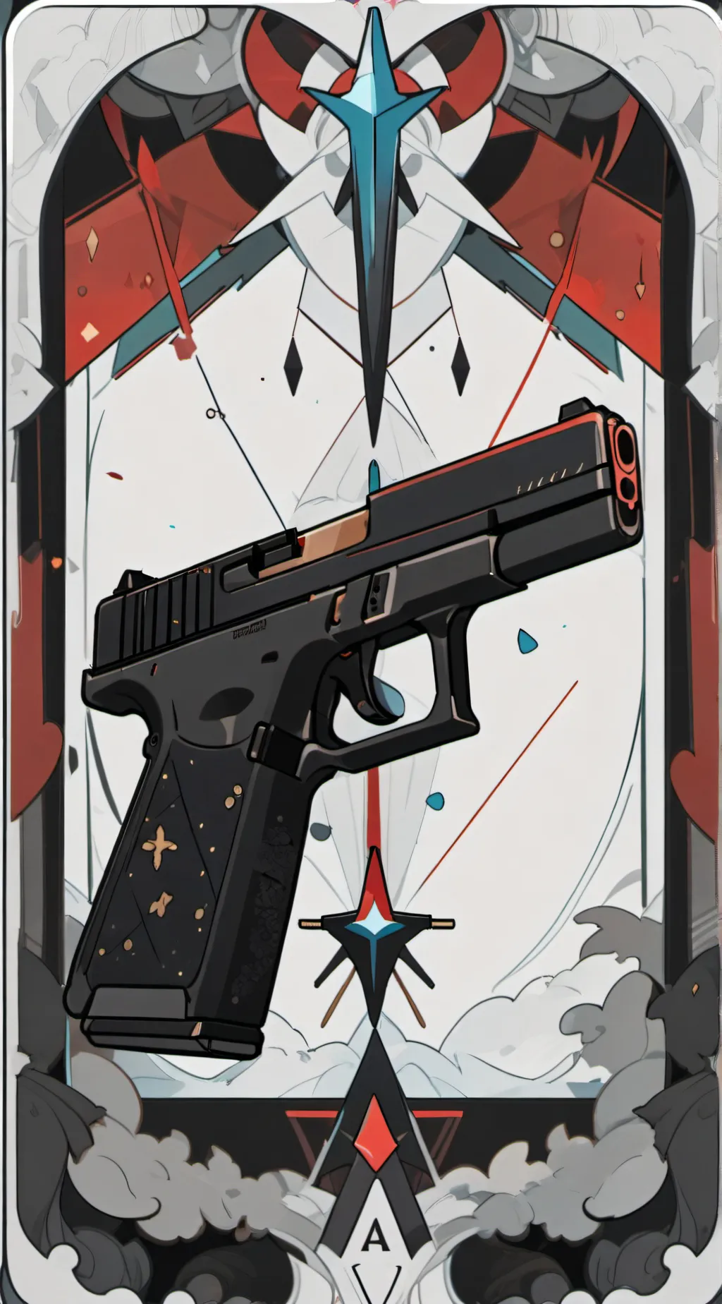 ai character: alashoe background