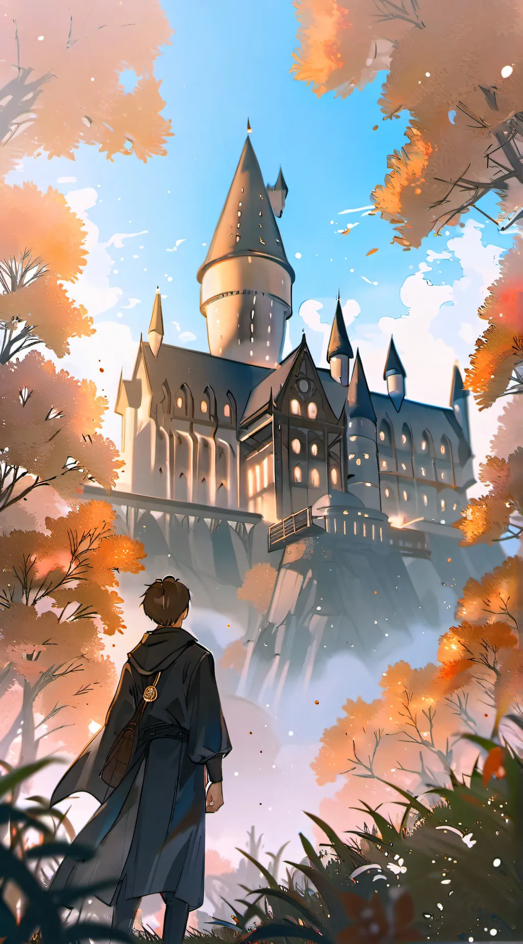 ai character: hogwarts roasts background