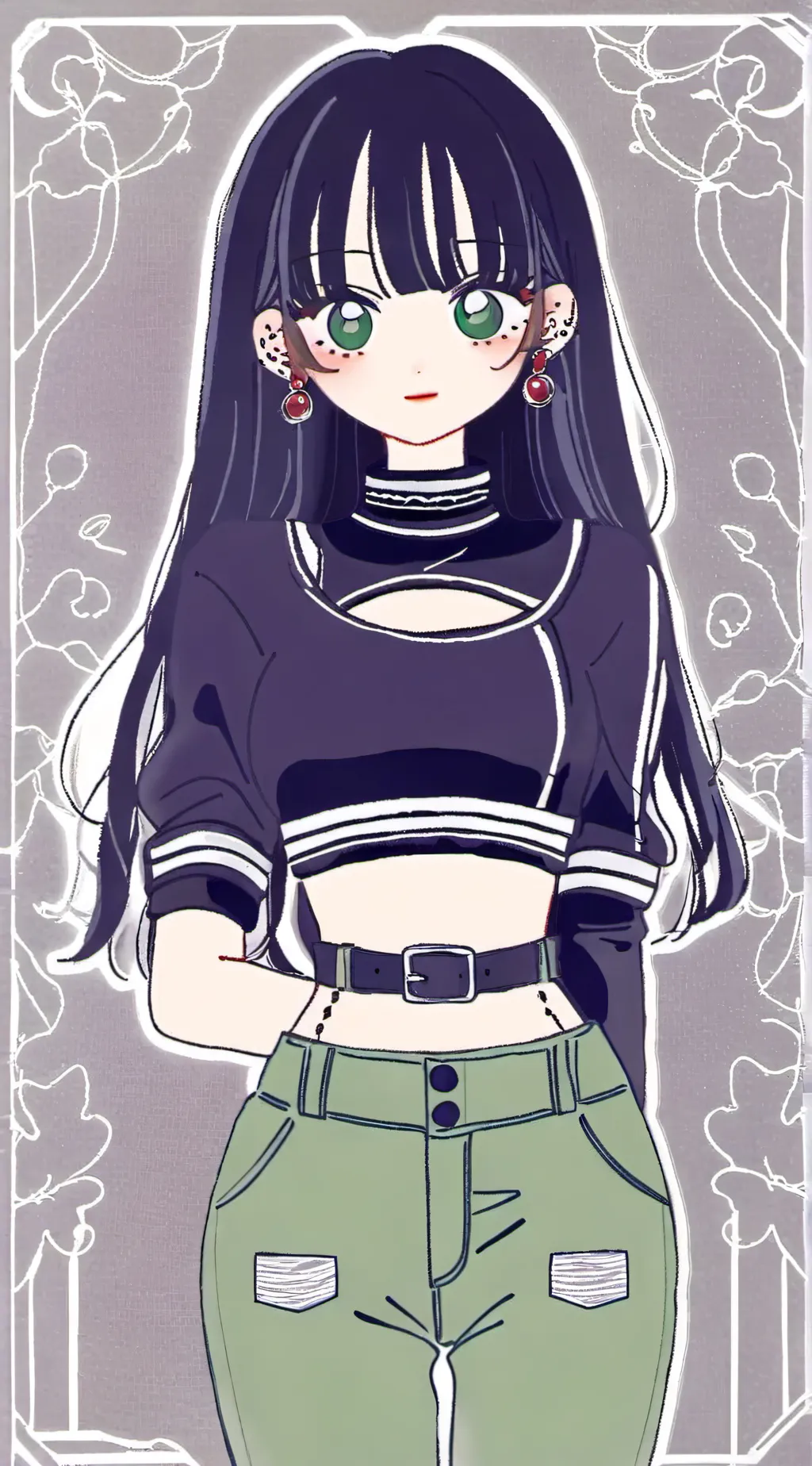 ai character: ~MHA McDonald's~ background