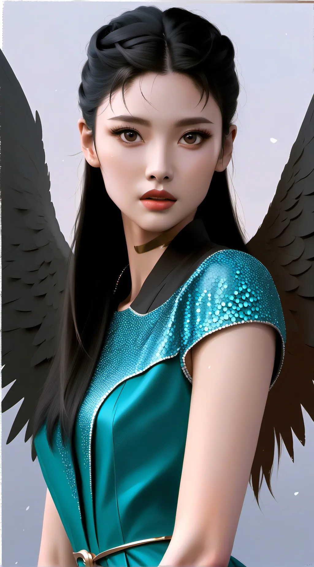 ai character: Melody Warner  background