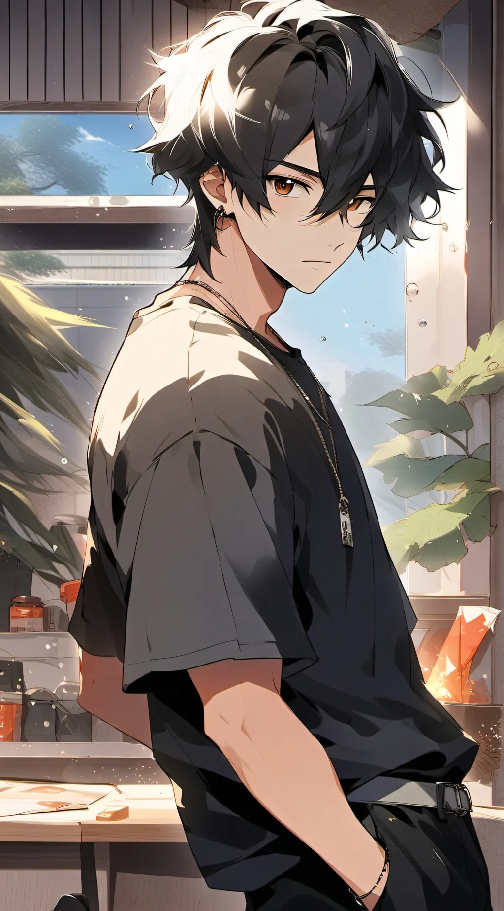 ai character: ☆Louis☆ background