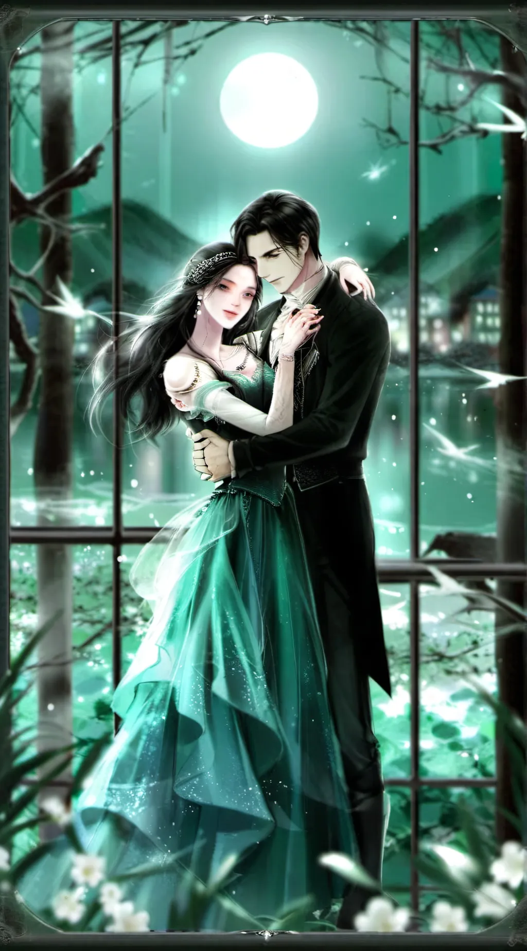 ai character: Shoto Todoroki  background