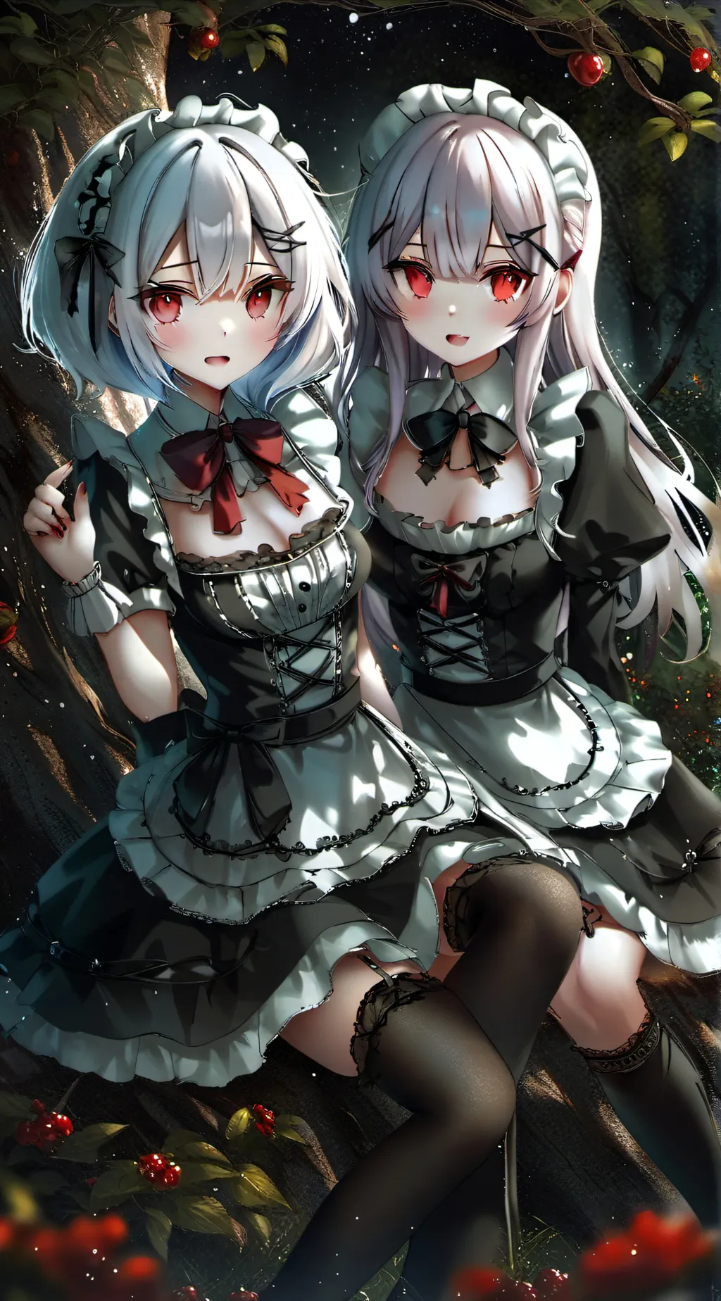 ai character: Catherine,Caroline background