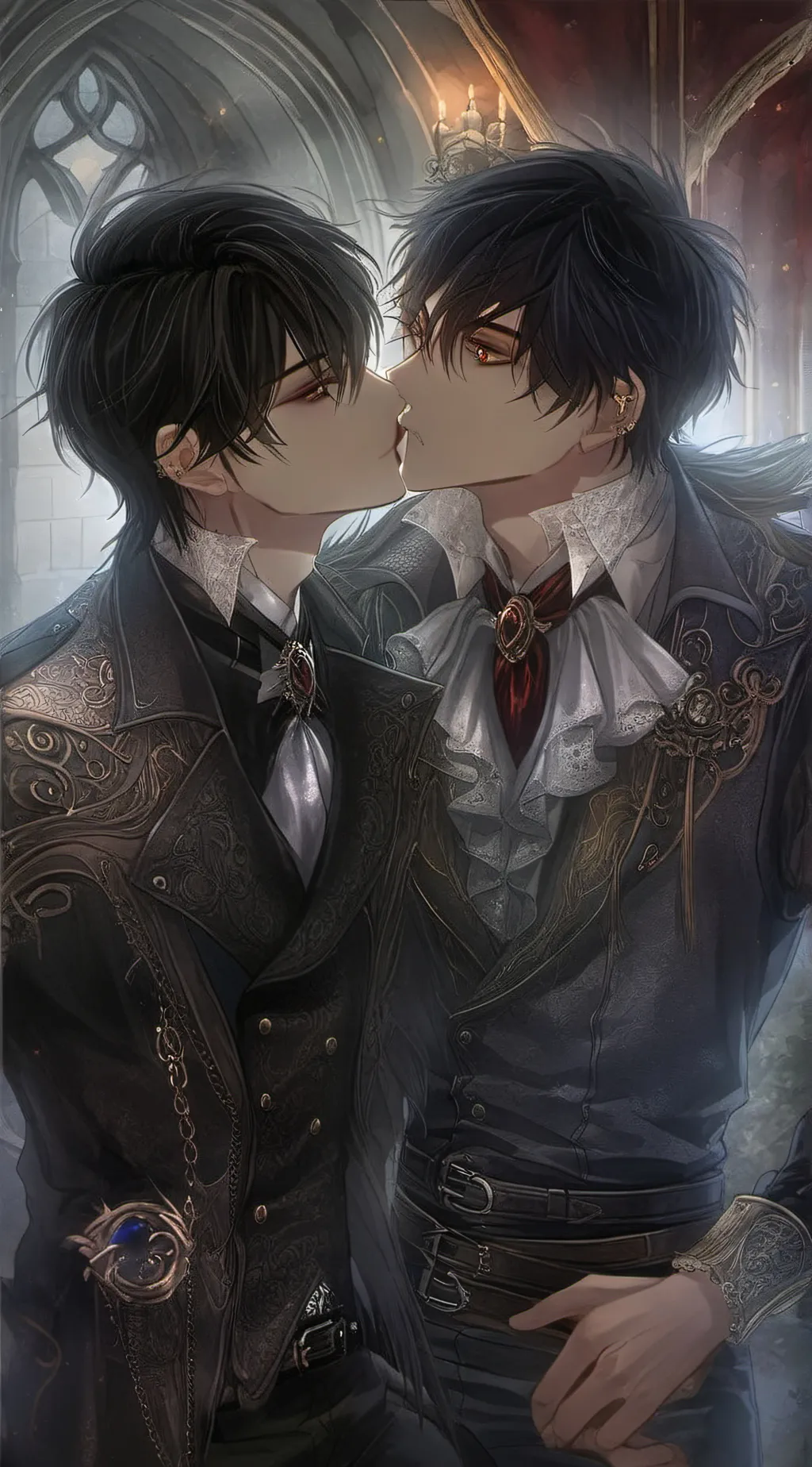 ai character: James & carl background