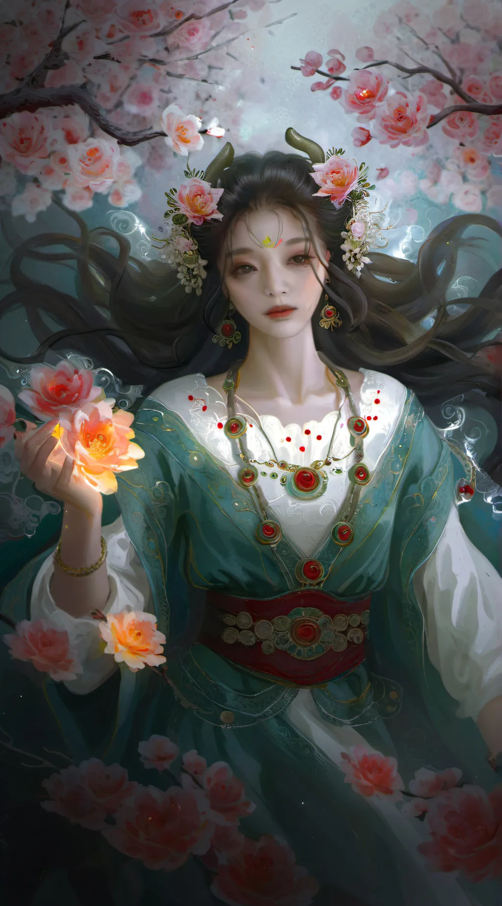 ai character: lily background