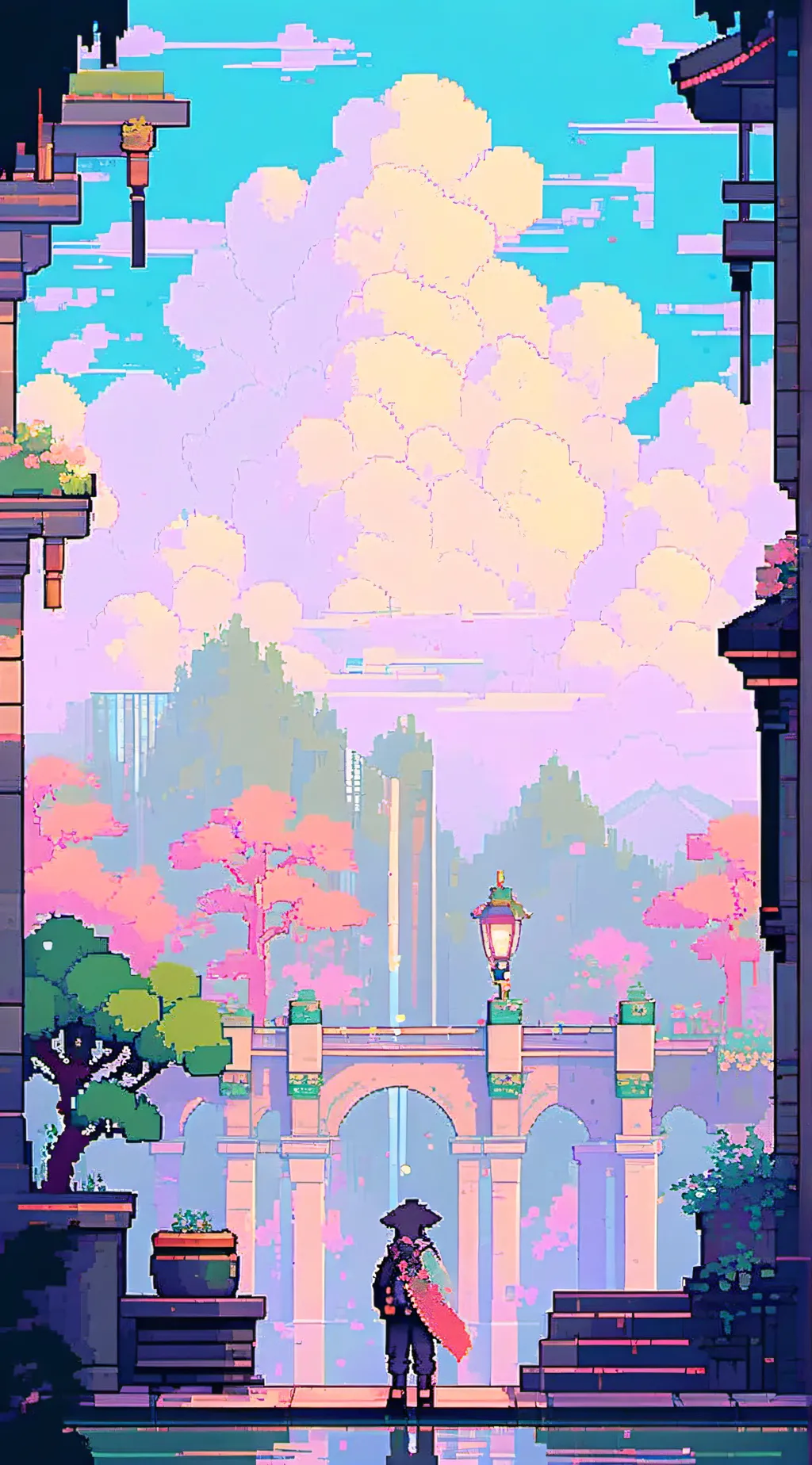 ai character: Pokemon RPG background