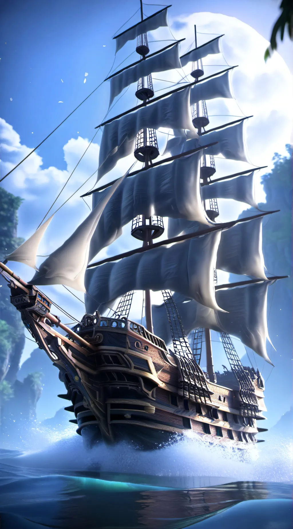 ai character: ONE PIECE background